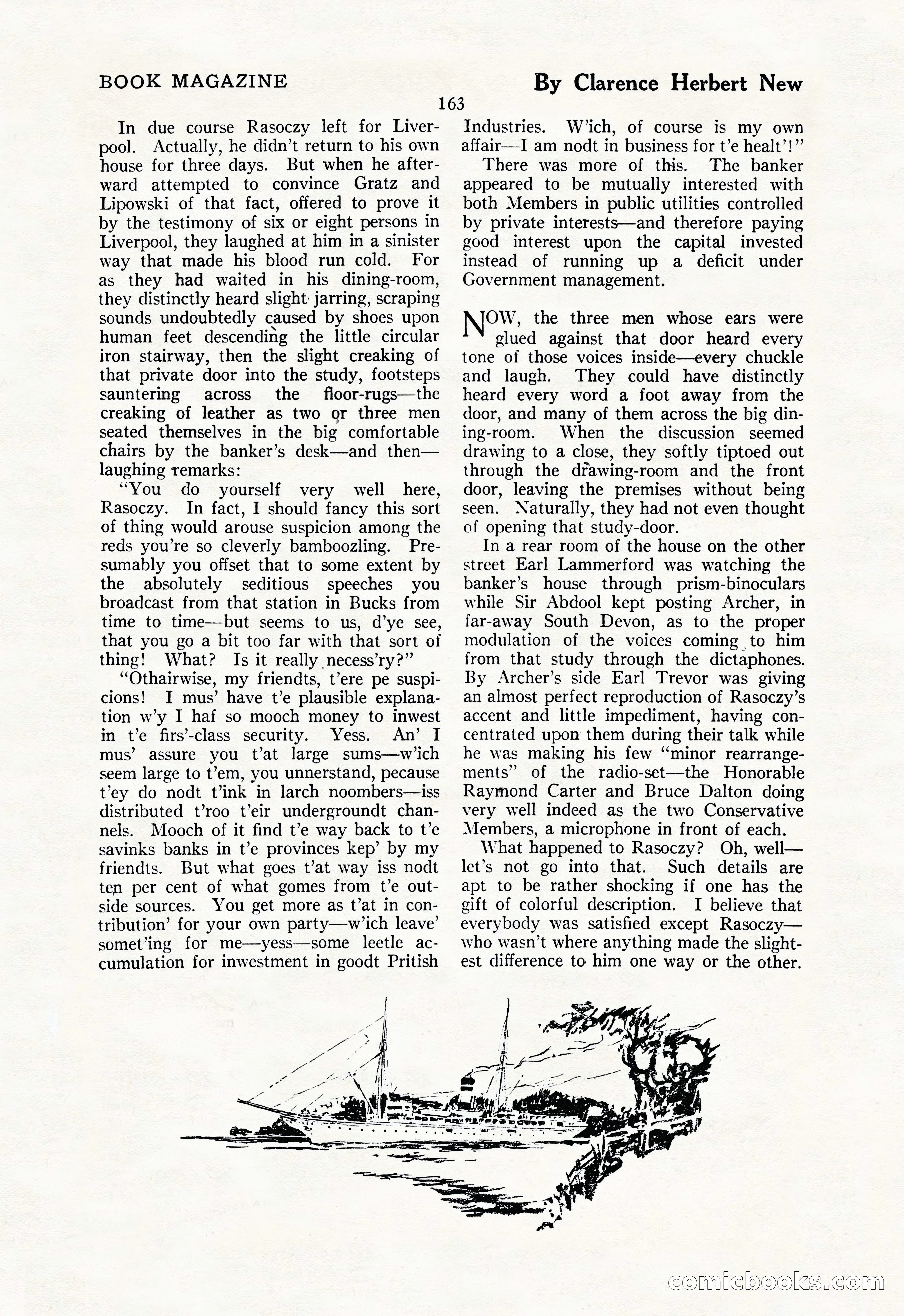 The Illustrated Blue Book Magazine, May 1927 — page 165 of 208