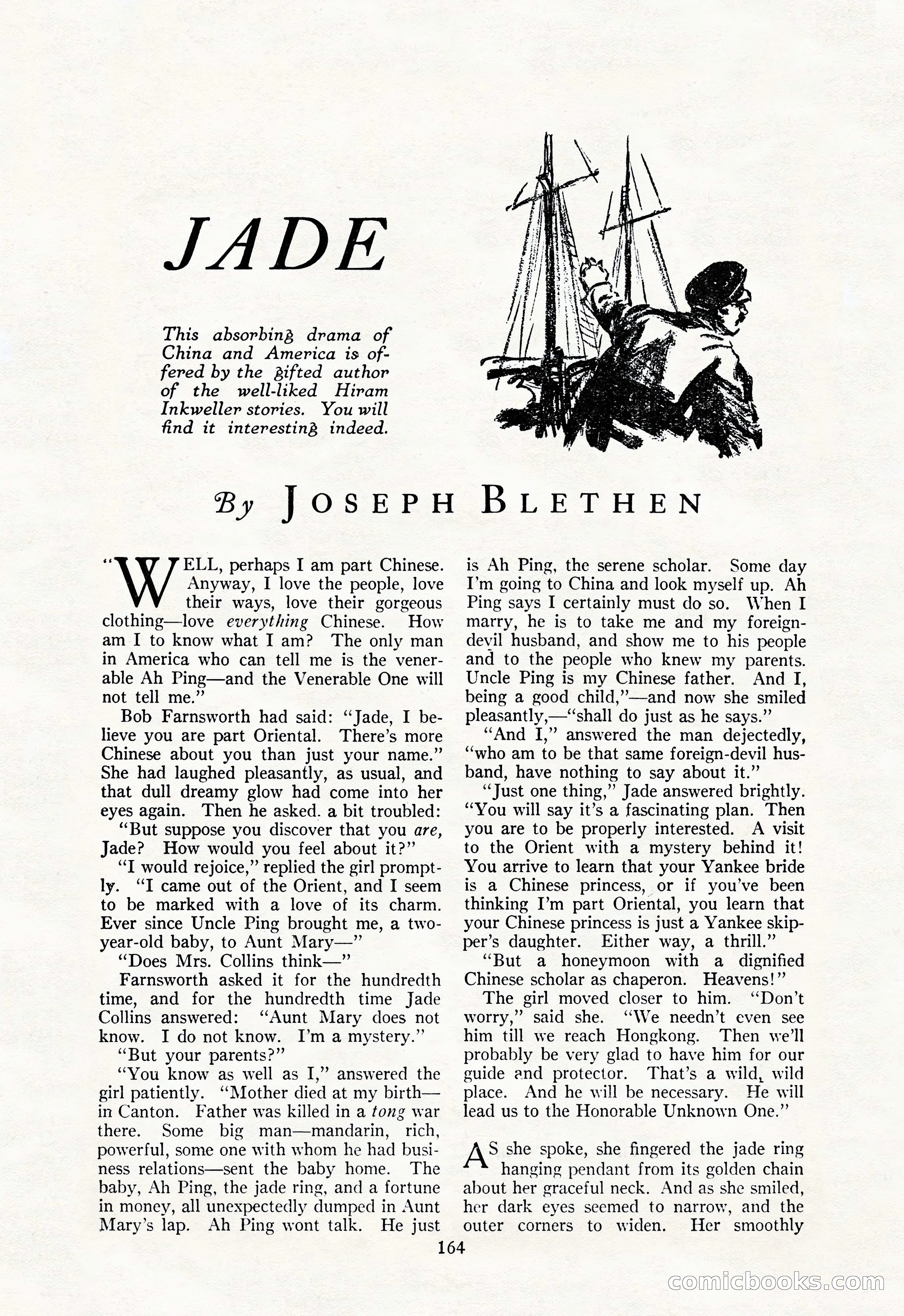 The Illustrated Blue Book Magazine, May 1927 — page 166 of 208