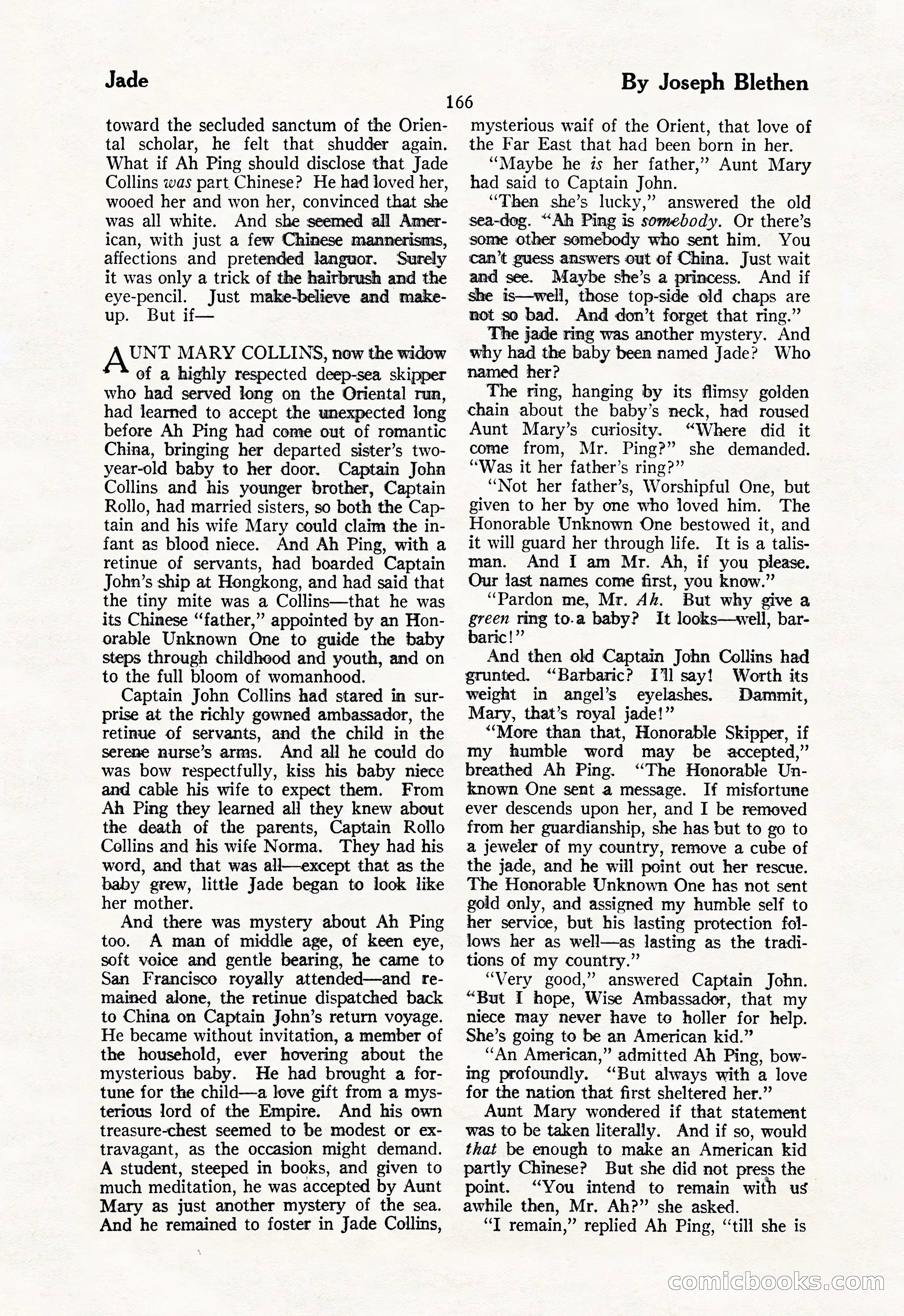 The Illustrated Blue Book Magazine, May 1927 — page 168 of 208