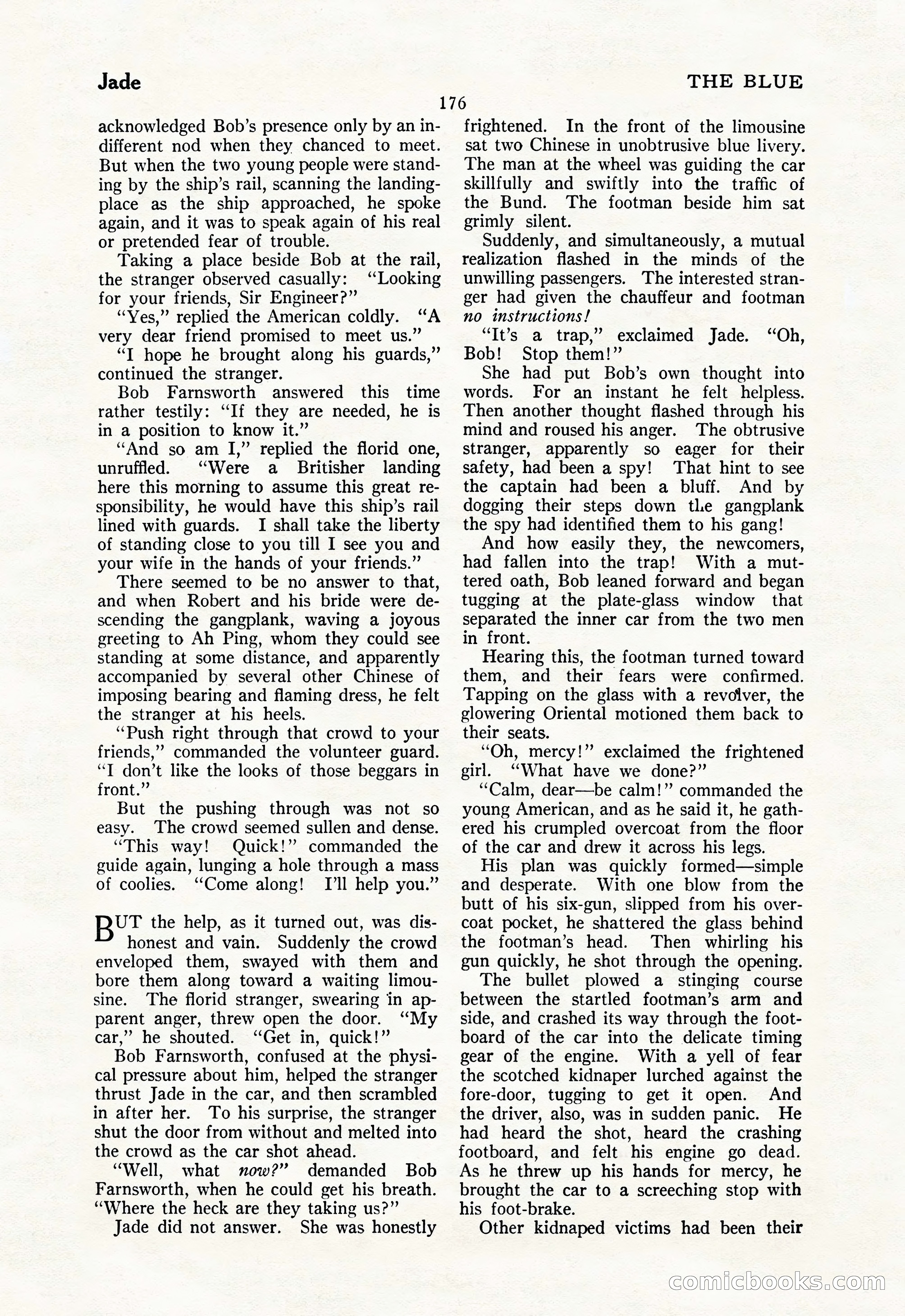 The Illustrated Blue Book Magazine, May 1927 — page 178 of 208