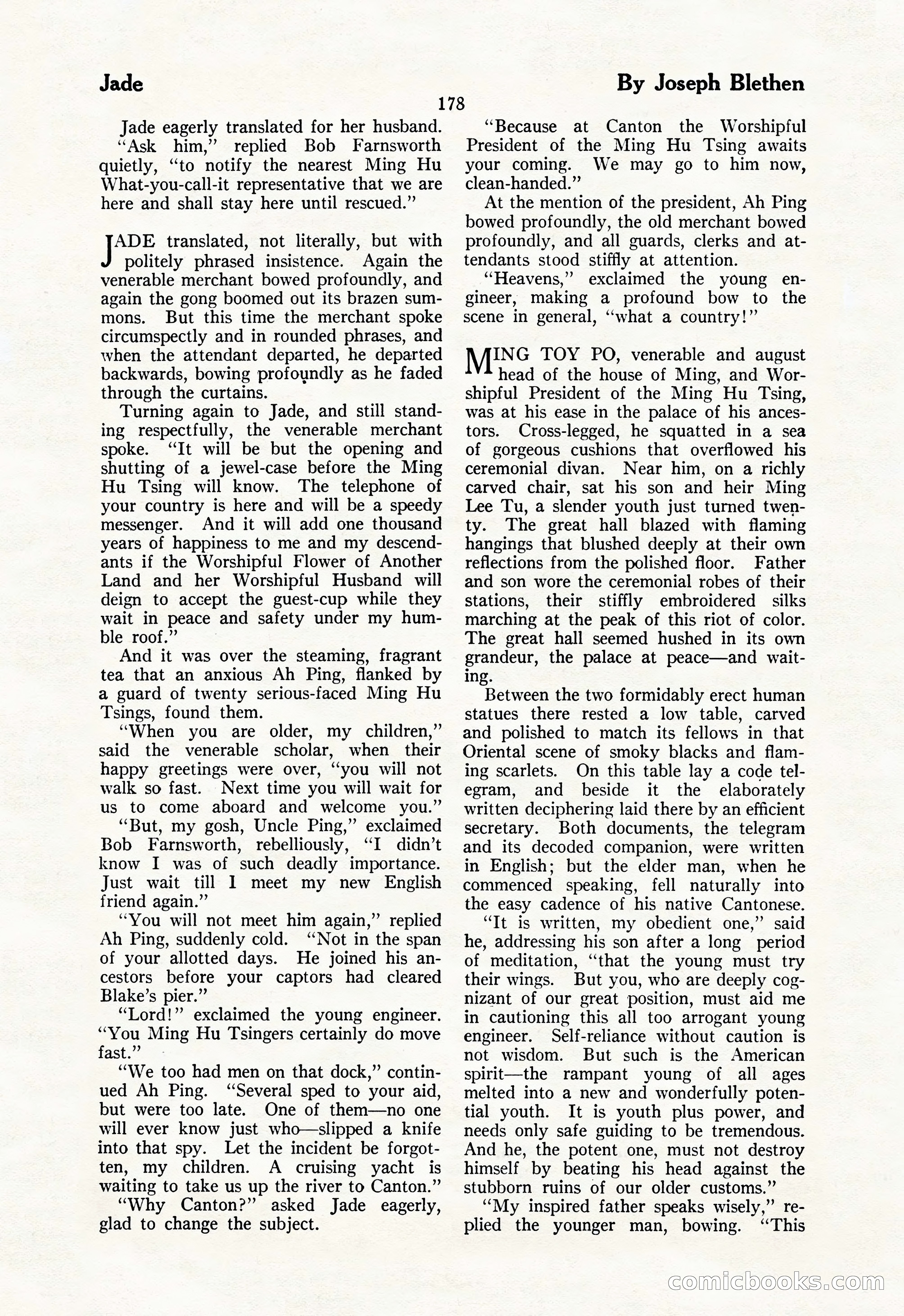The Illustrated Blue Book Magazine, May 1927 — page 180 of 208