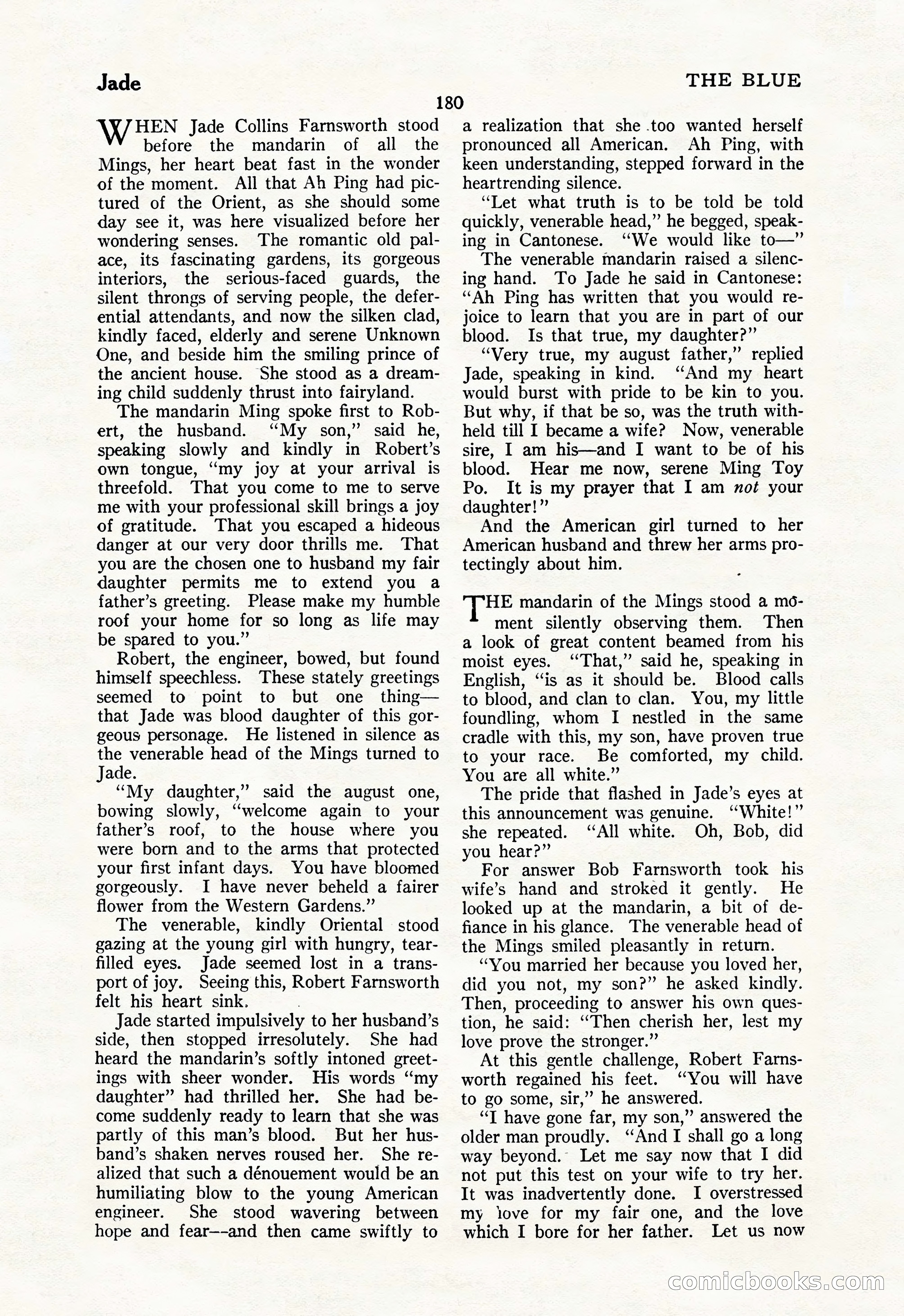 The Illustrated Blue Book Magazine, May 1927 — page 182 of 208