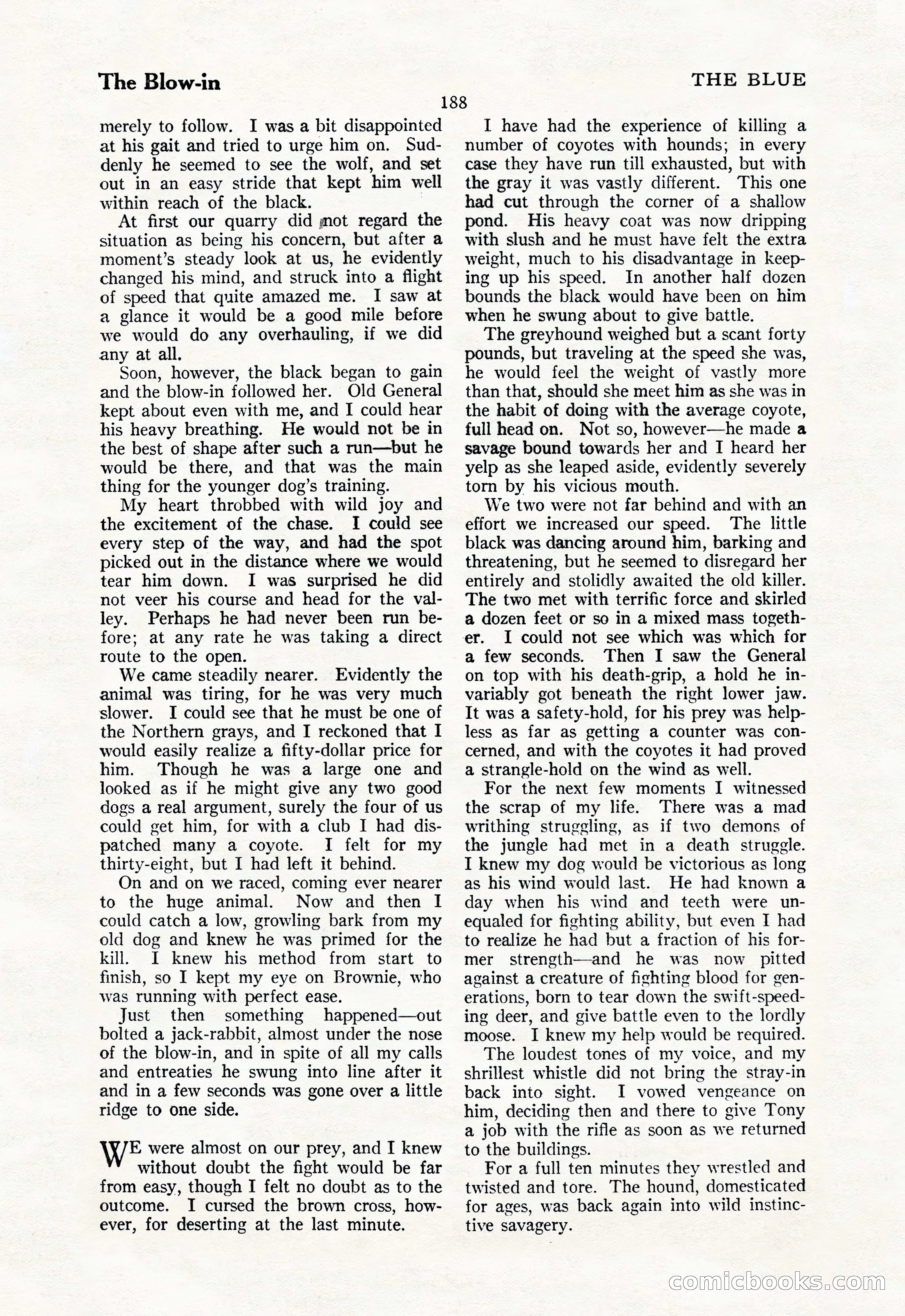 The Illustrated Blue Book Magazine, May 1927 — page 190 of 208