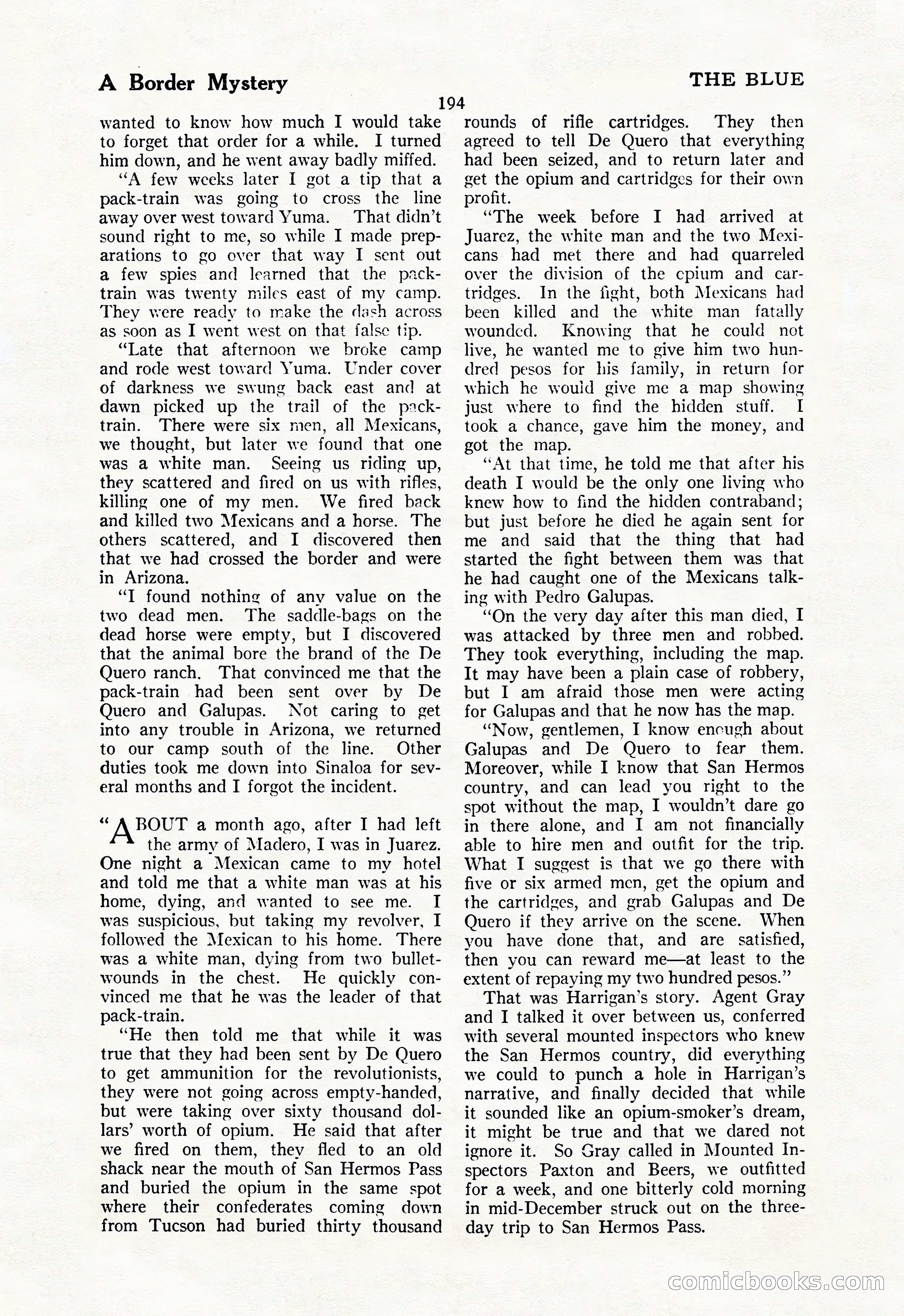 The Illustrated Blue Book Magazine, May 1927 — page 196 of 208