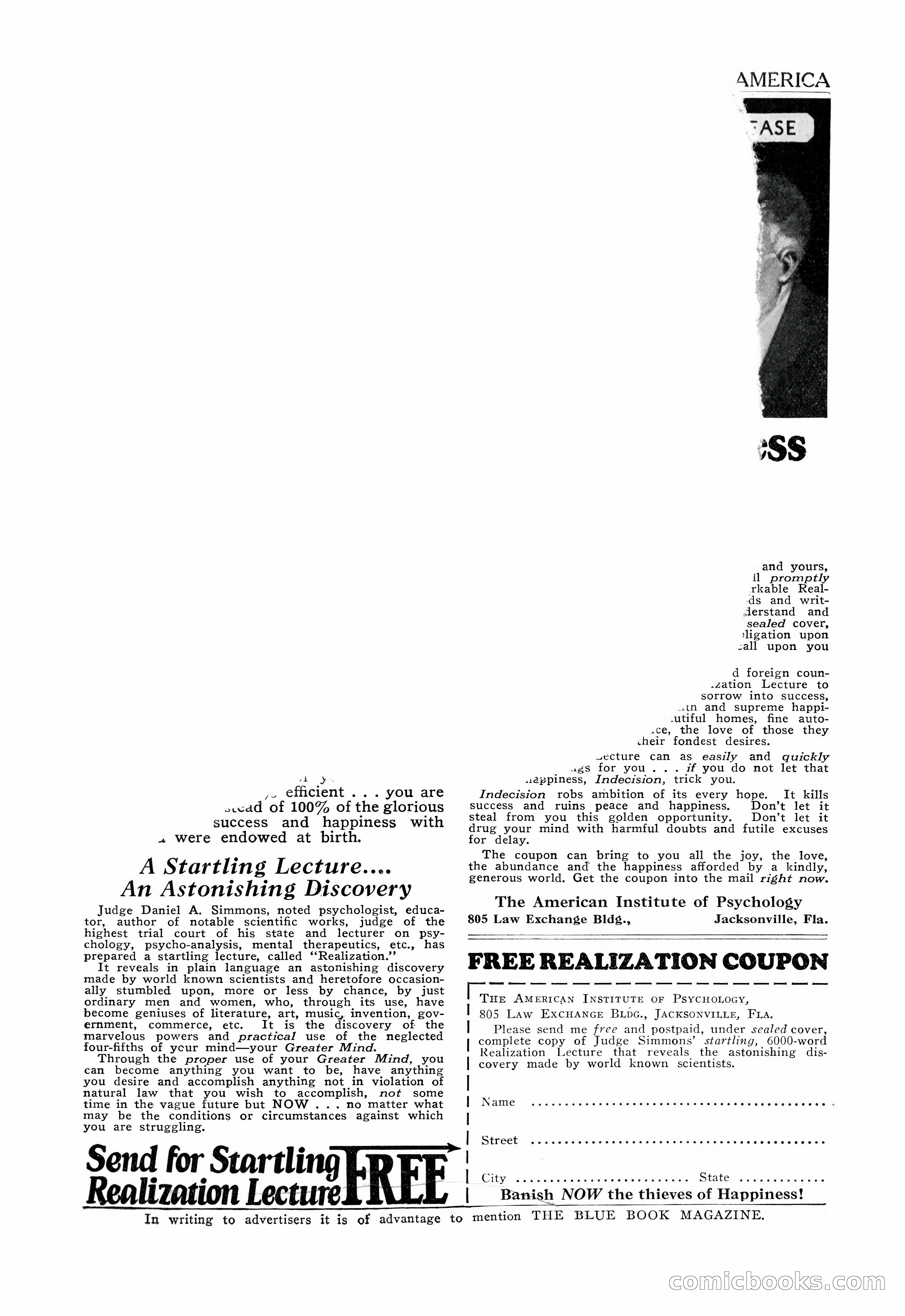 The Illustrated Blue Book Magazine, May 1927 — page 206 of 208