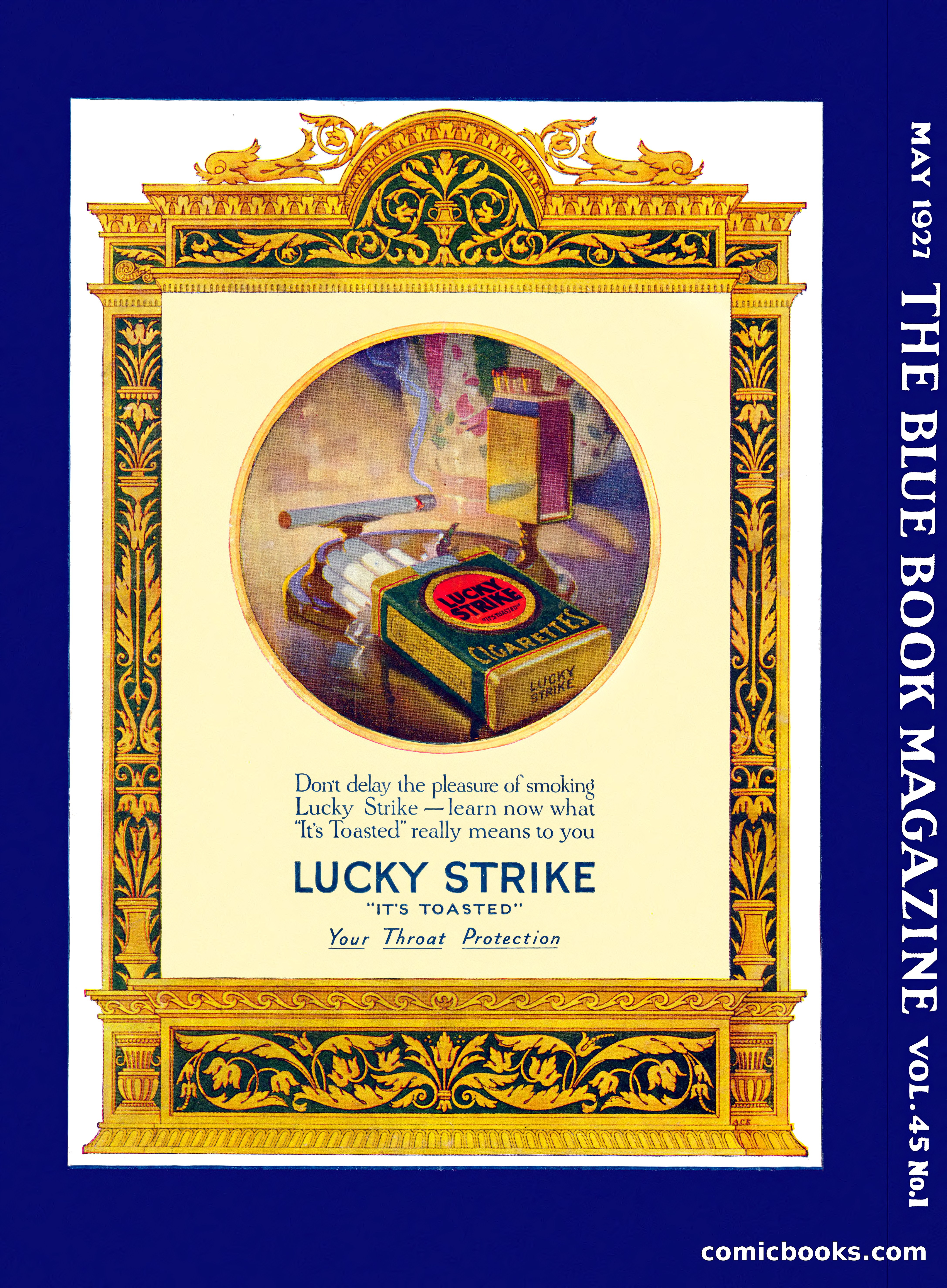 The Illustrated Blue Book Magazine, May 1927 — page 208 of 208