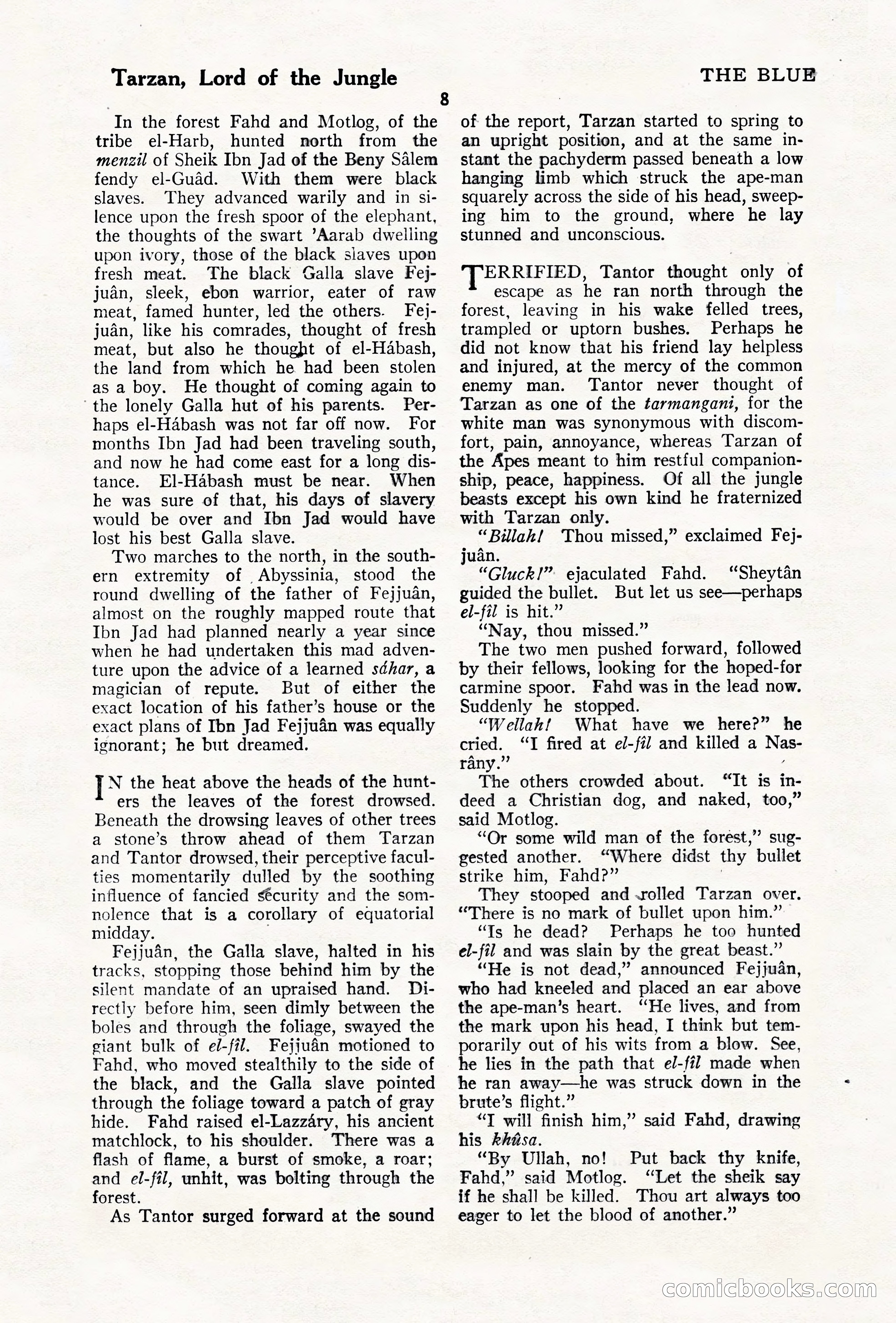 The Illustrated Blue Book Magazine, December 1927 — page 10 of 208