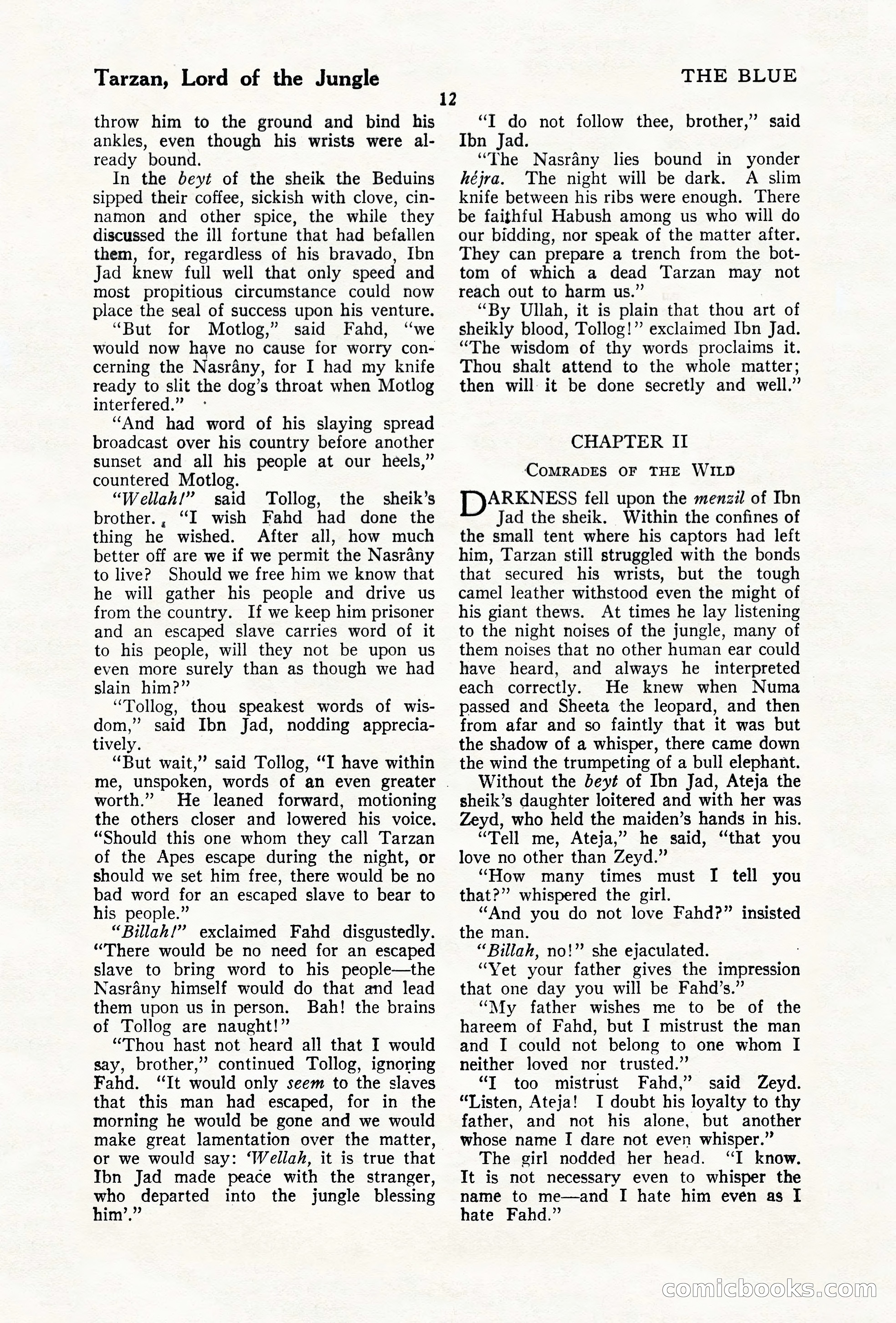 The Illustrated Blue Book Magazine, December 1927 — page 14 of 208