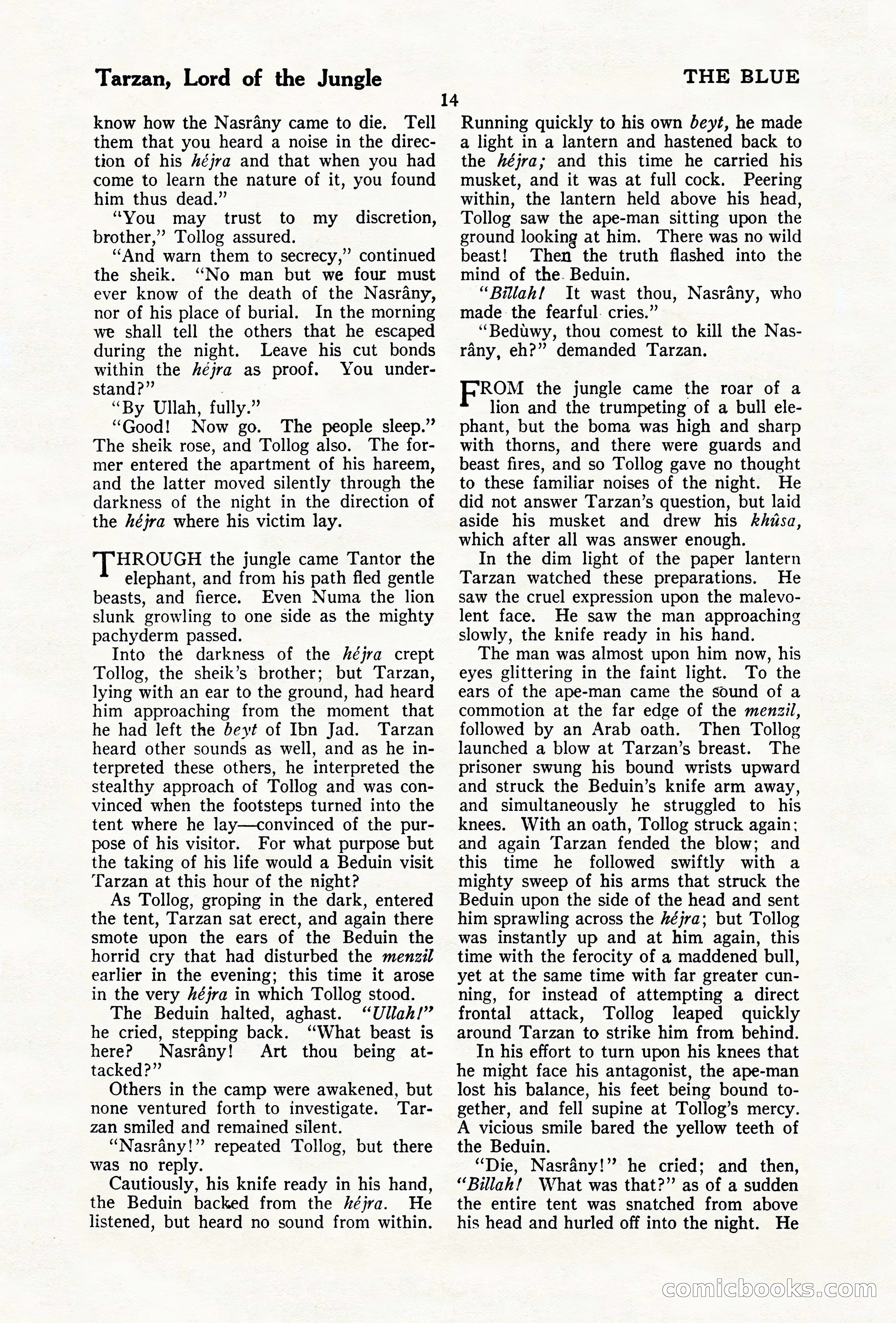 The Illustrated Blue Book Magazine, December 1927 — page 16 of 208