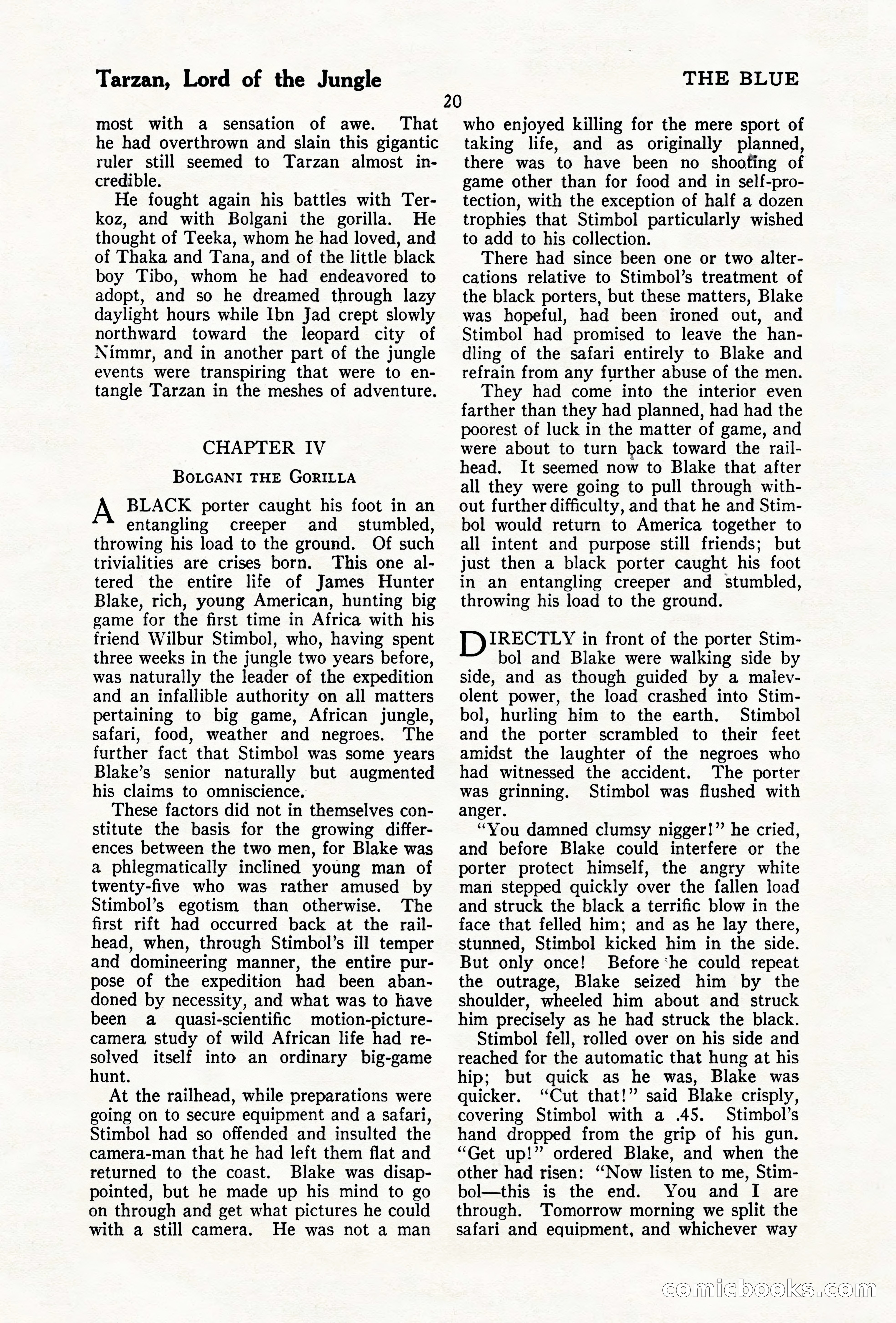 The Illustrated Blue Book Magazine, December 1927 — page 22 of 208