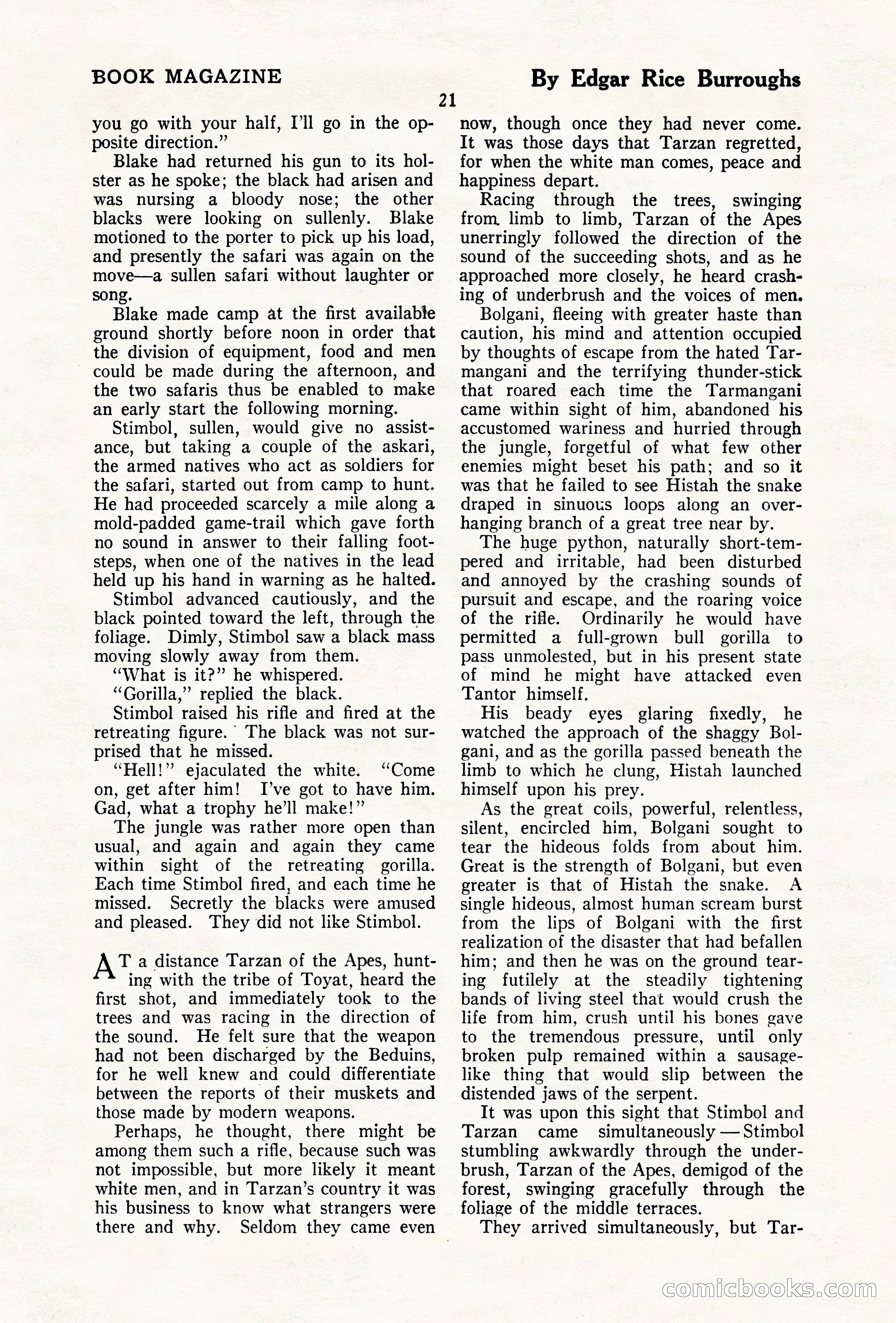 The Illustrated Blue Book Magazine, December 1927 — page 23 of 208