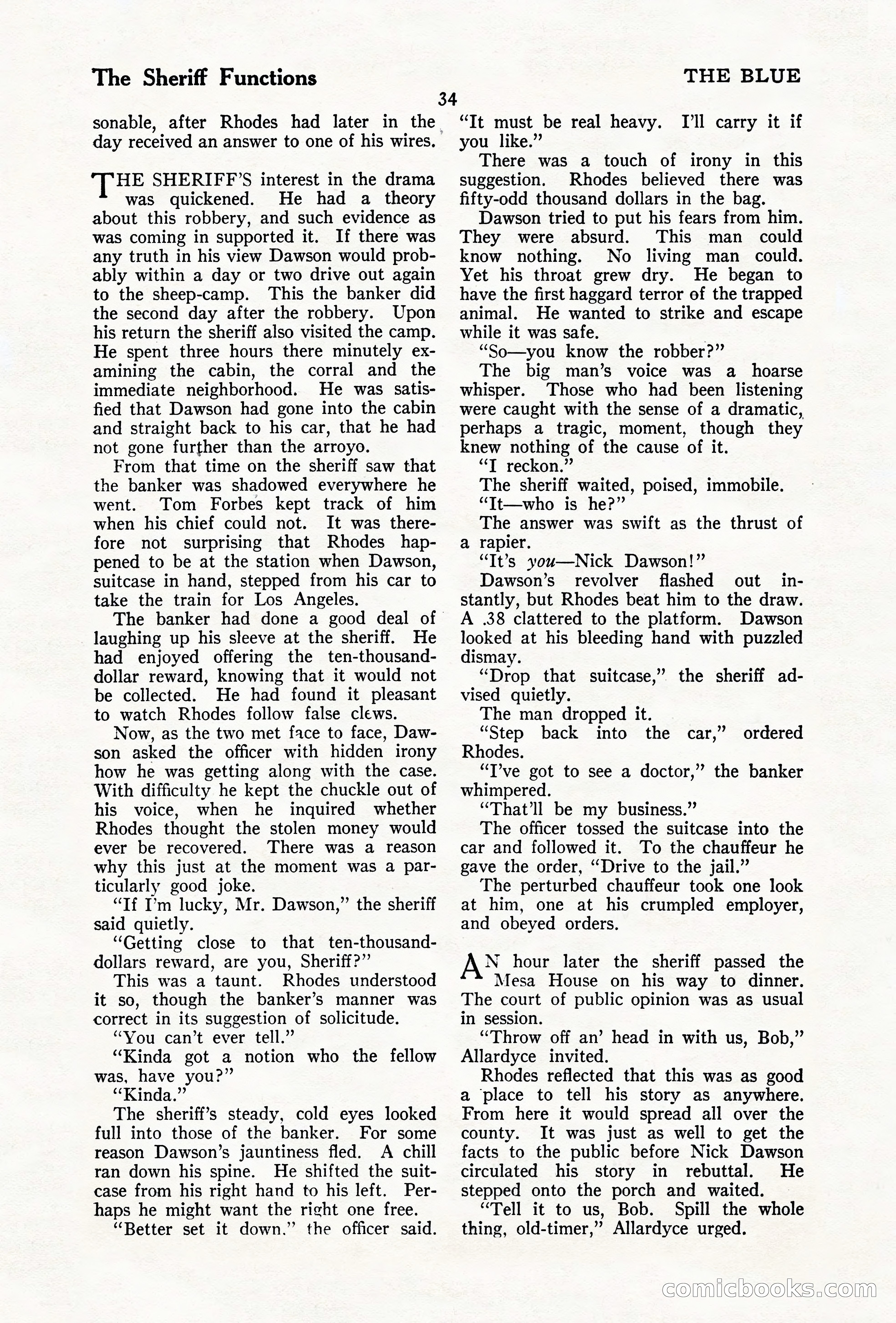 The Illustrated Blue Book Magazine, December 1927 — page 36 of 208