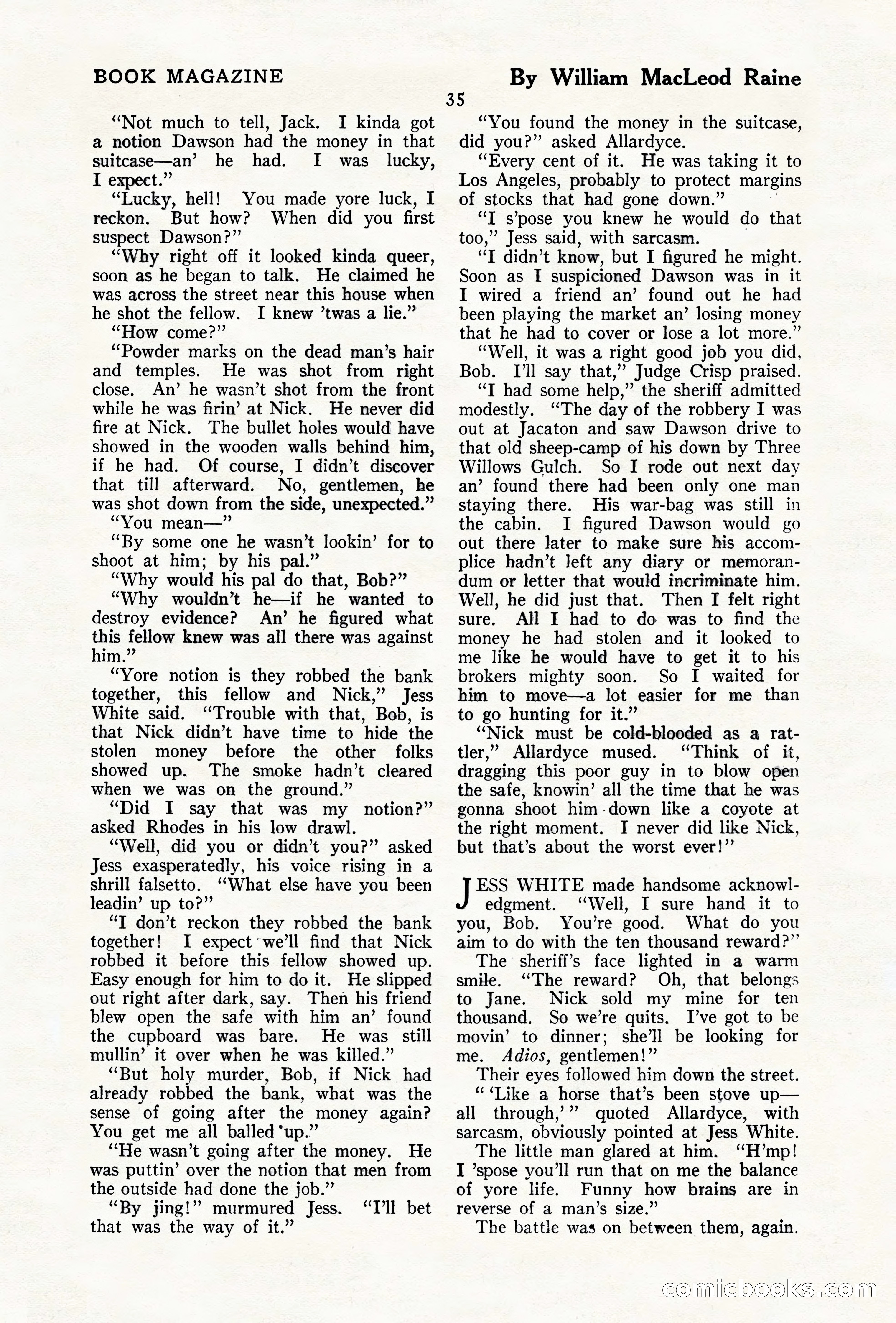 The Illustrated Blue Book Magazine, December 1927 — page 37 of 208