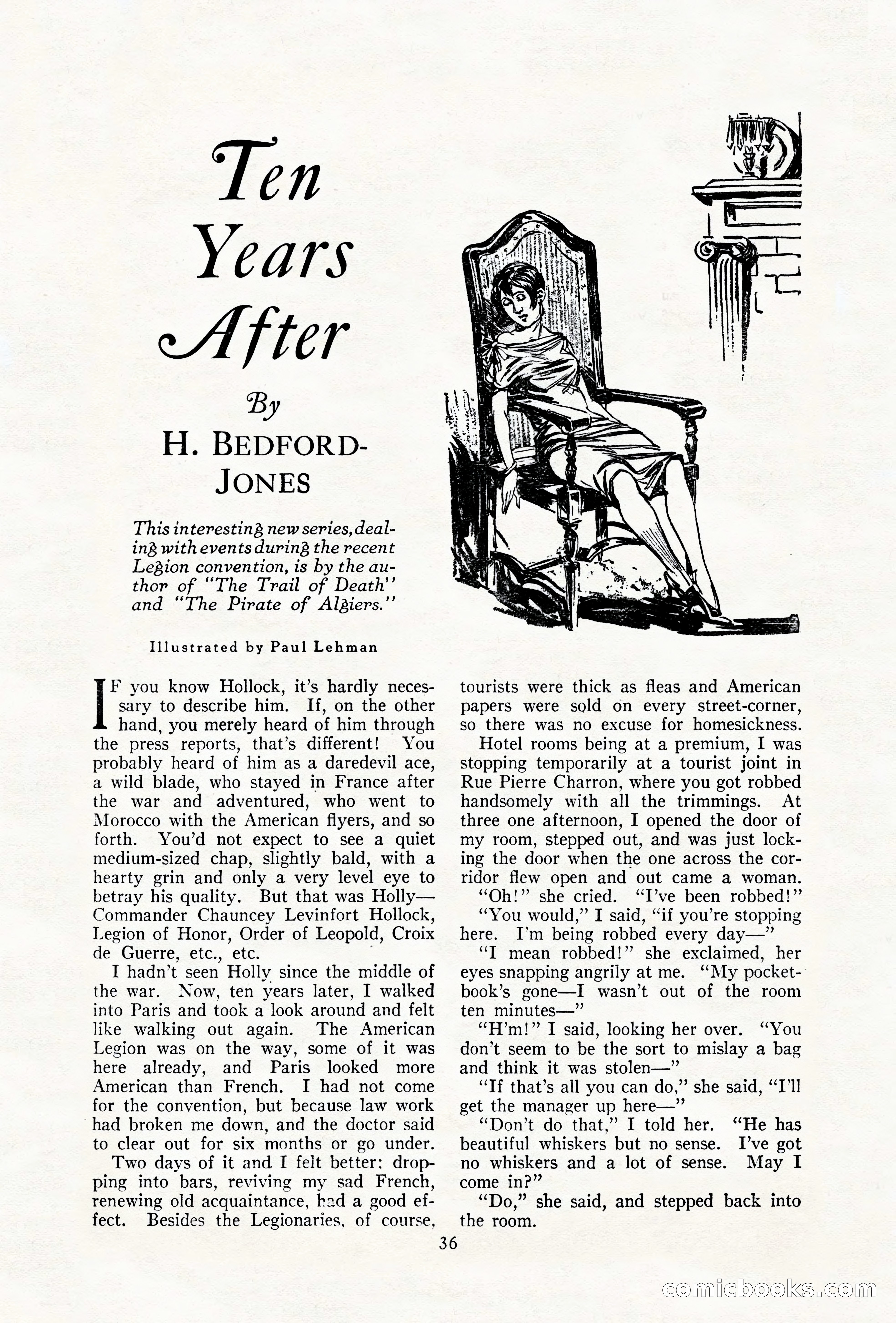 The Illustrated Blue Book Magazine, December 1927 — page 38 of 208