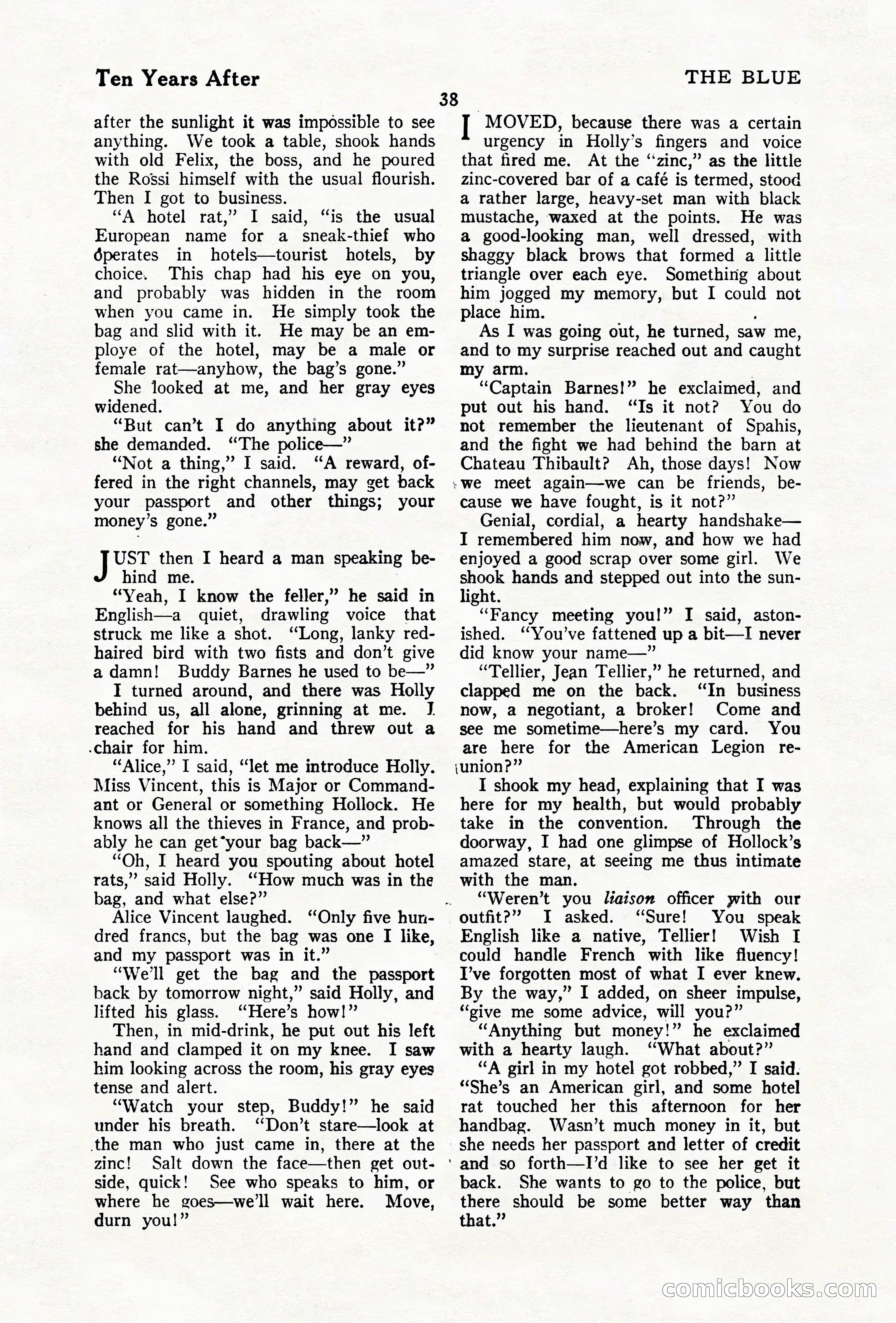 The Illustrated Blue Book Magazine, December 1927 — page 40 of 208