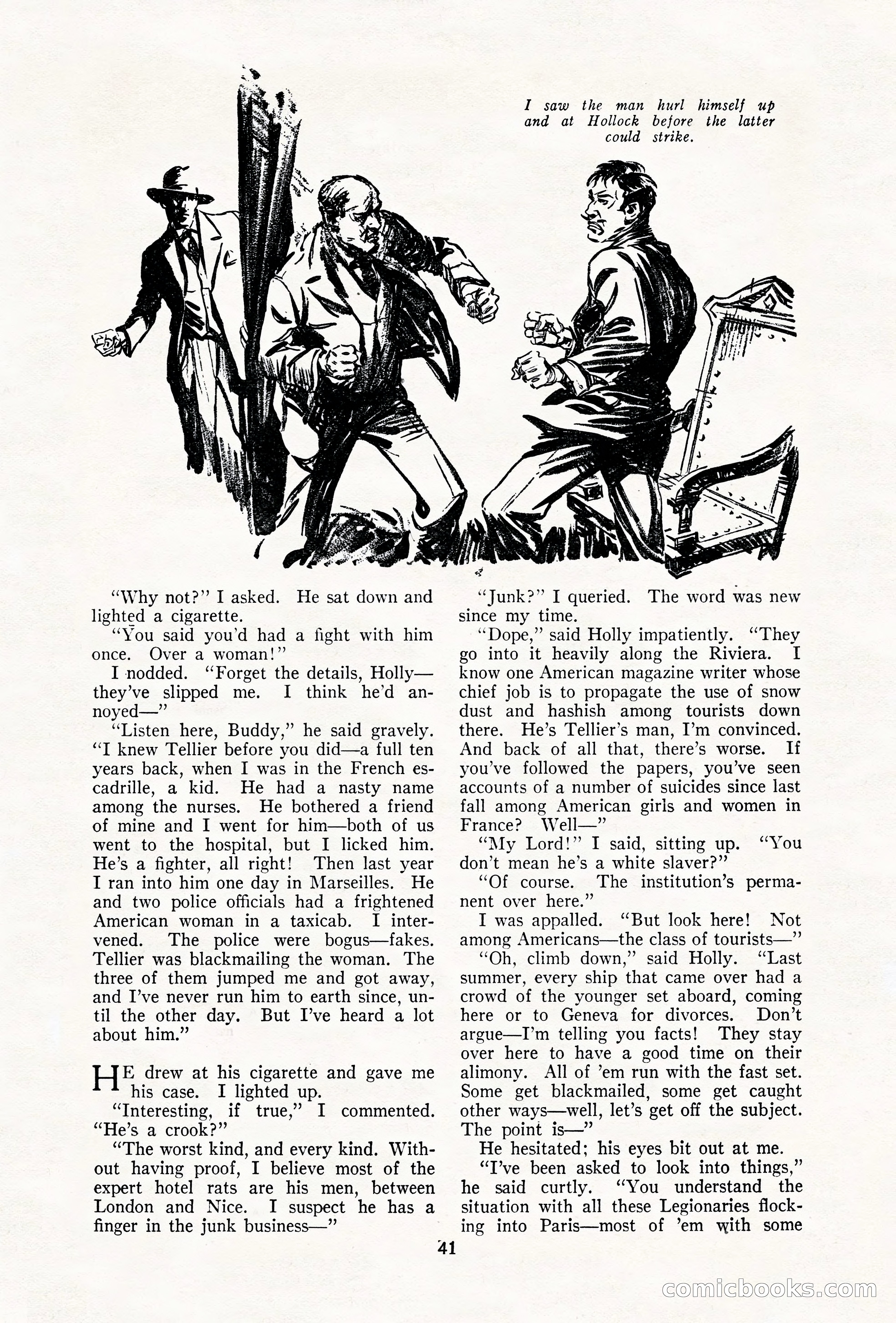 The Illustrated Blue Book Magazine, December 1927 — page 43 of 208
