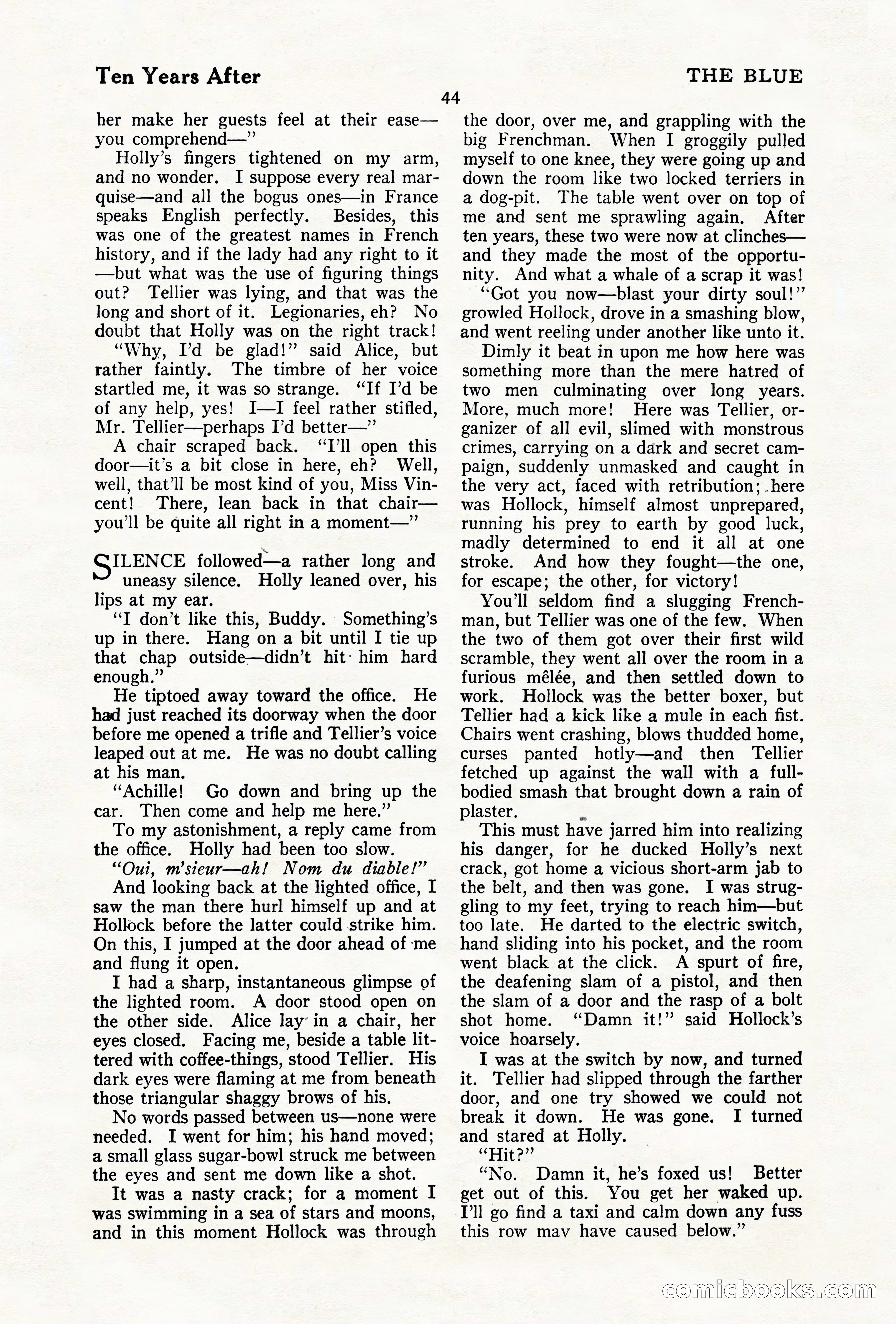 The Illustrated Blue Book Magazine, December 1927 — page 46 of 208