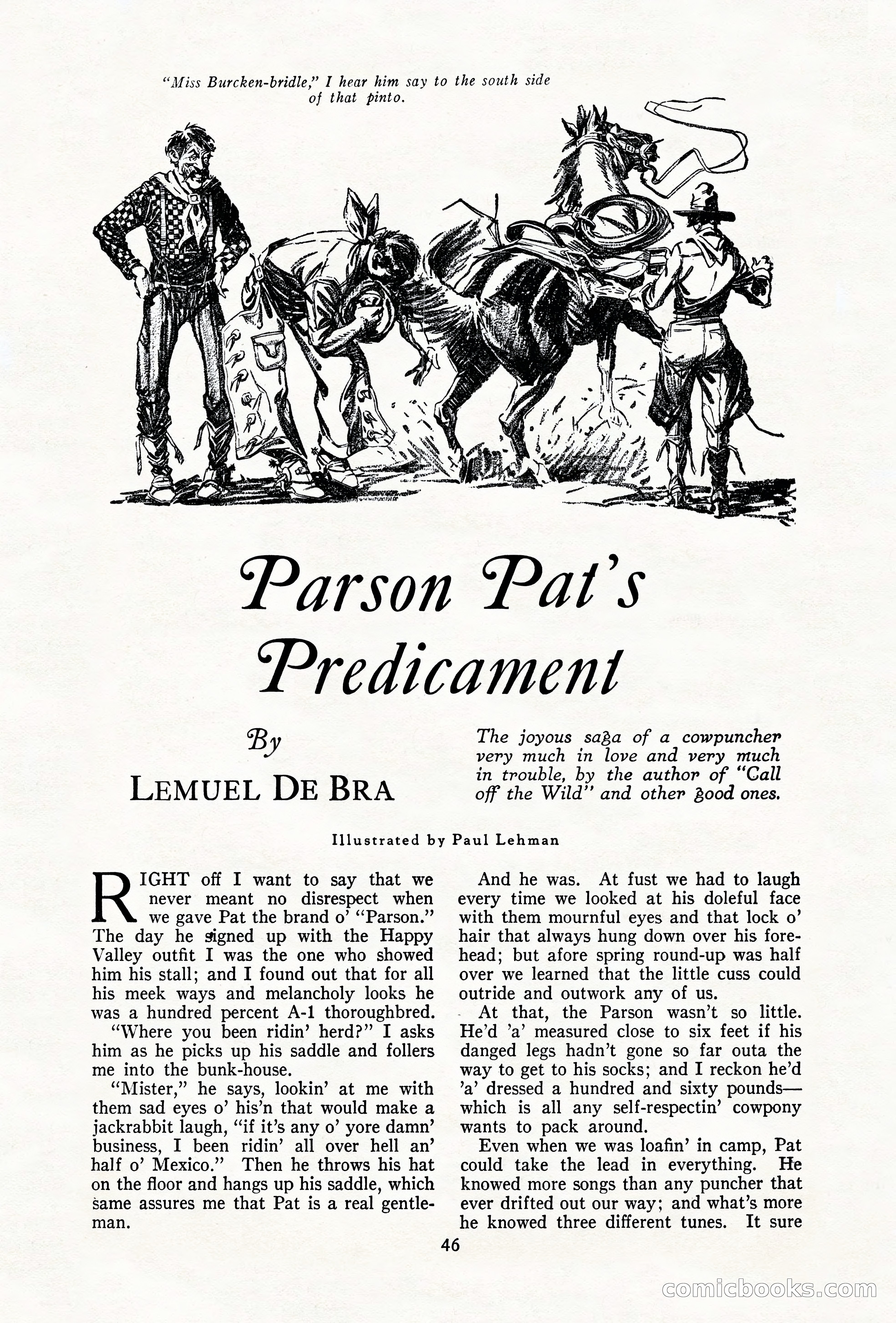 The Illustrated Blue Book Magazine, December 1927 — page 48 of 208