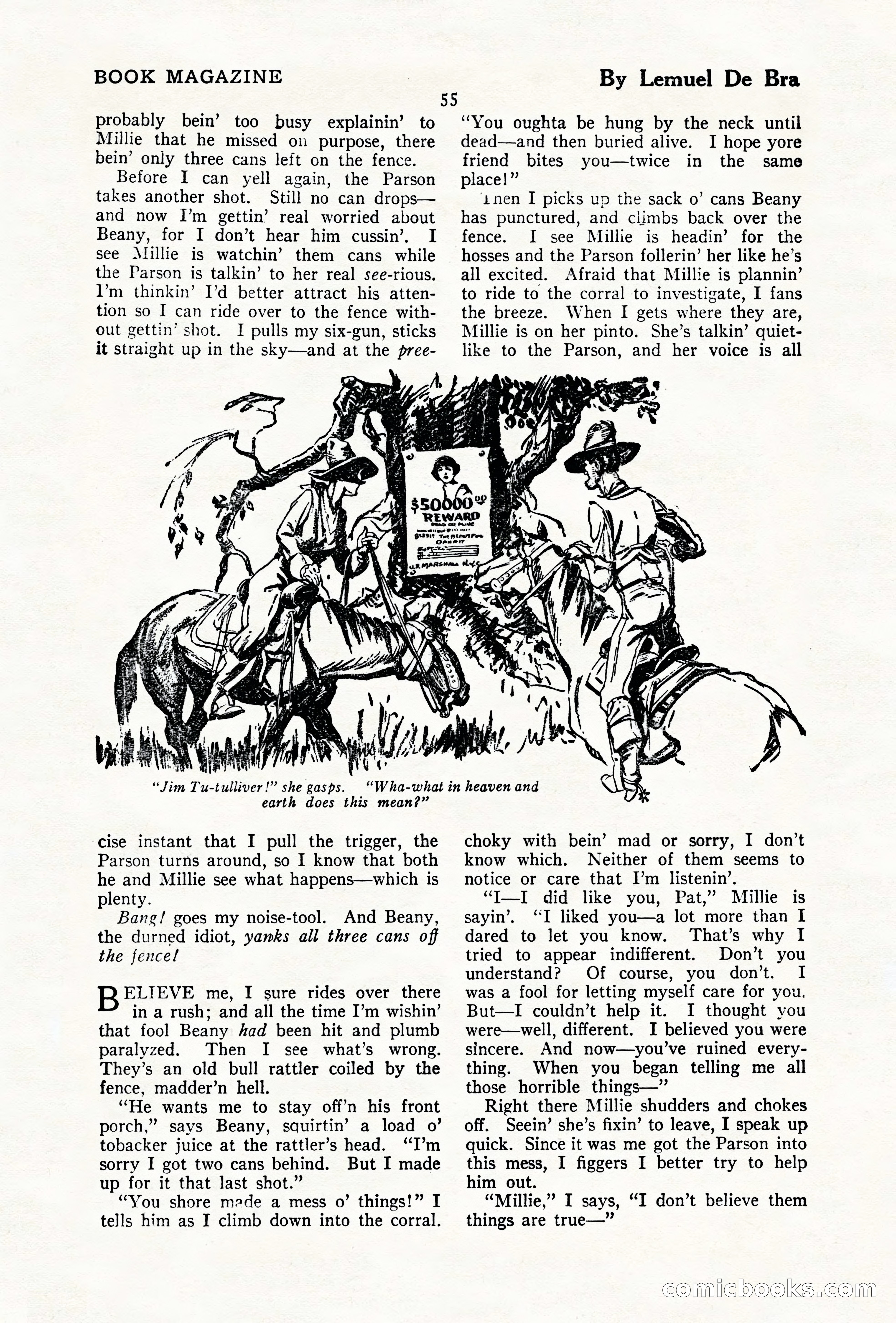 The Illustrated Blue Book Magazine, December 1927 — page 57 of 208