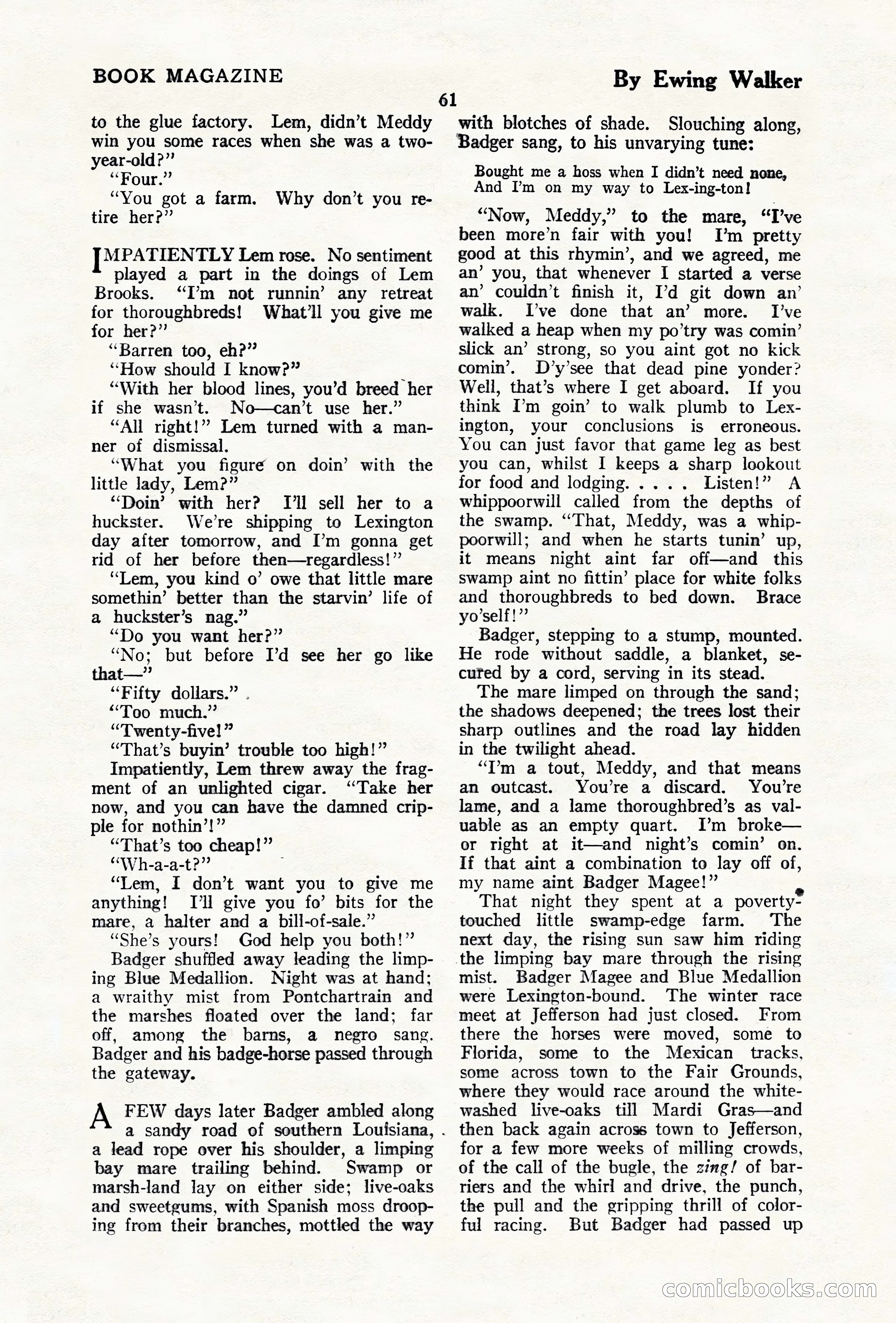 The Illustrated Blue Book Magazine, December 1927 — page 63 of 208