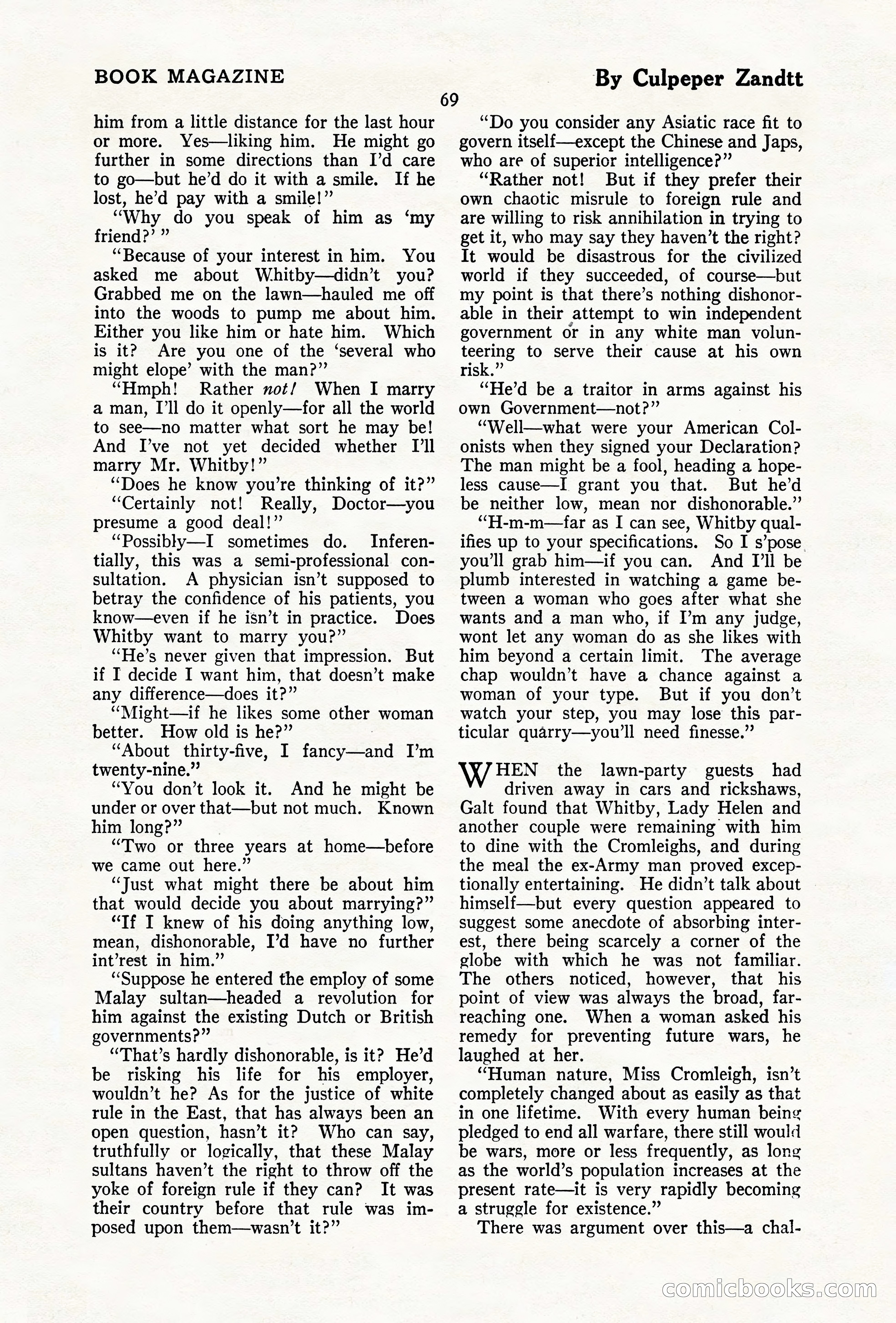 The Illustrated Blue Book Magazine, December 1927 — page 71 of 208