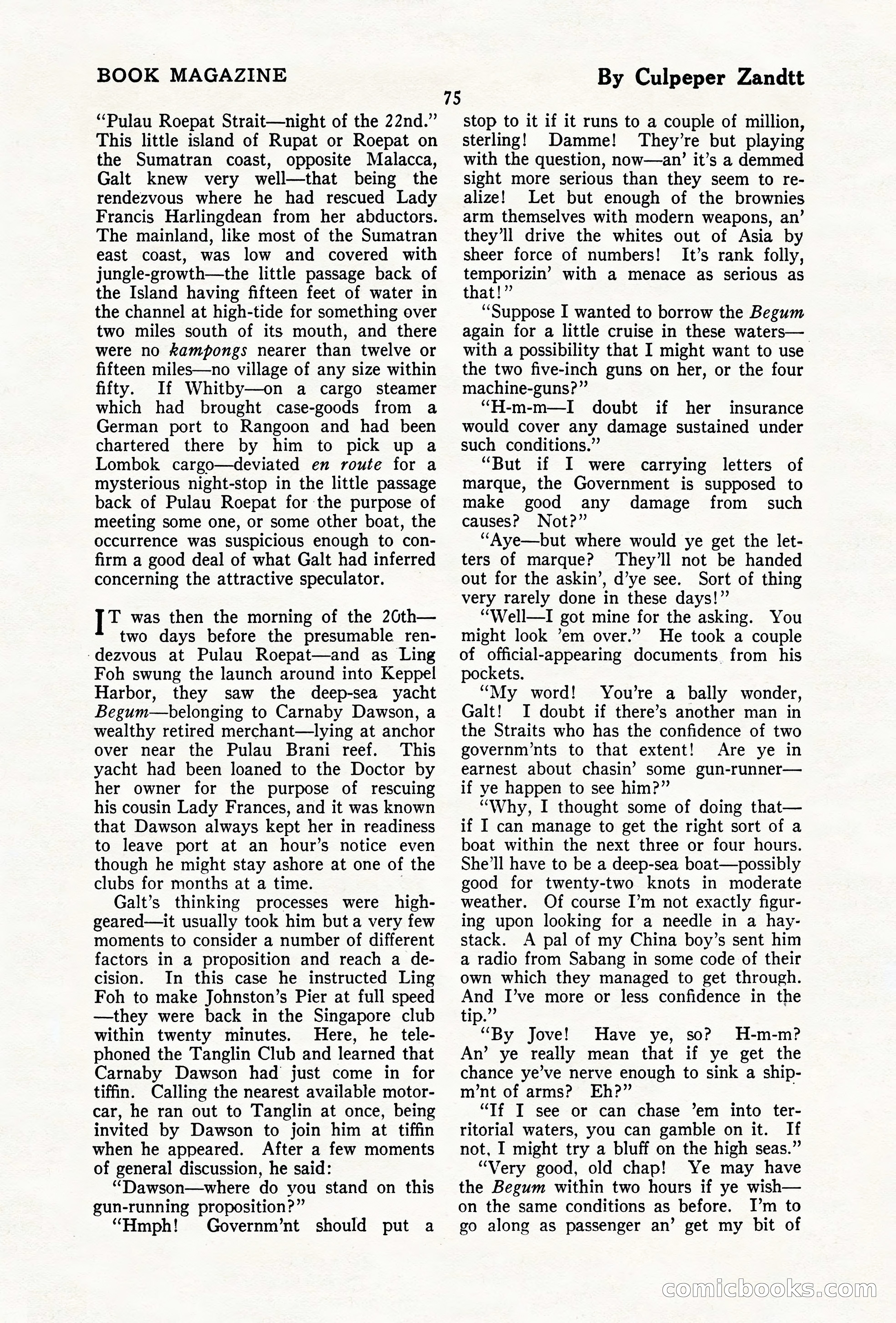 The Illustrated Blue Book Magazine, December 1927 — page 77 of 208
