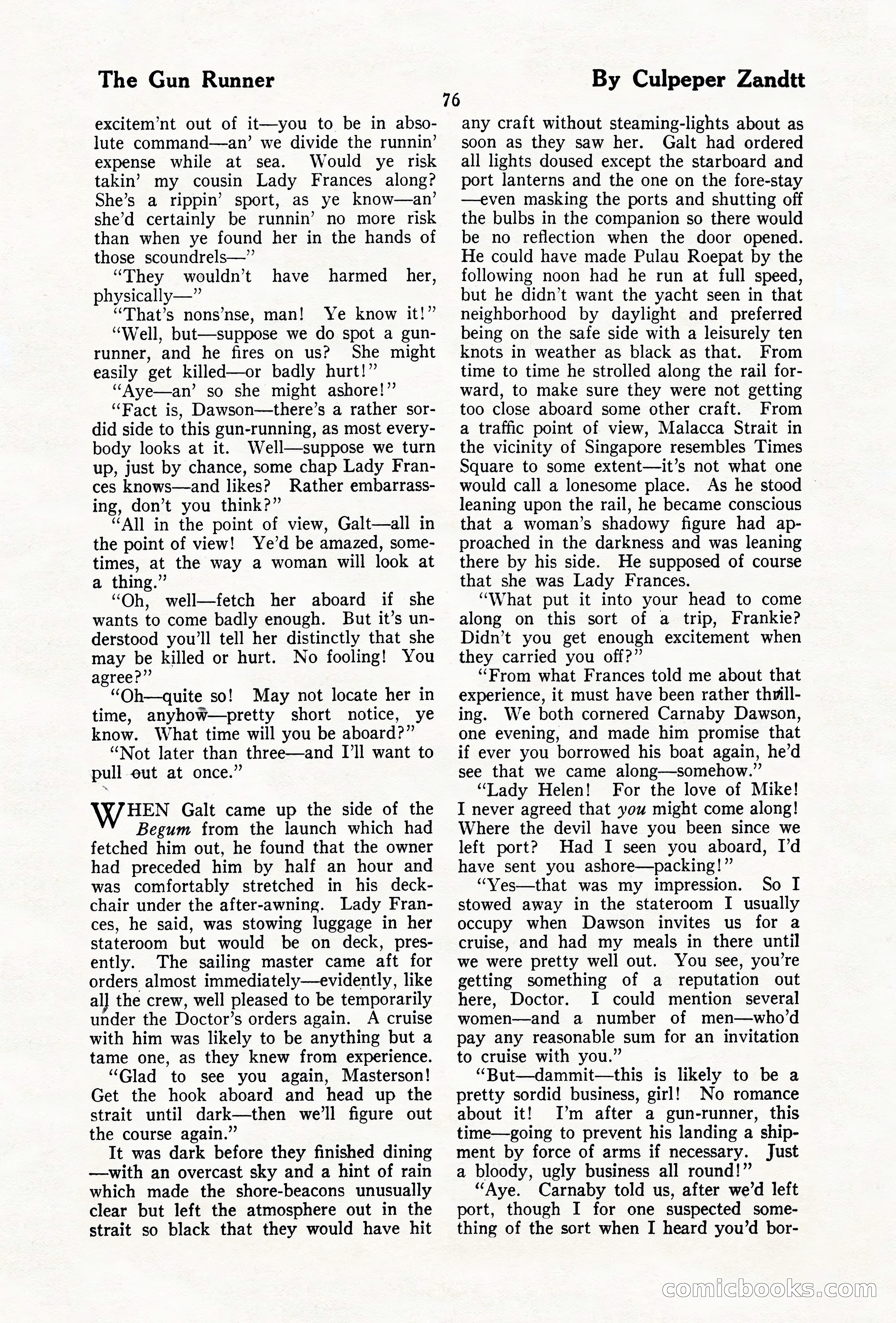 The Illustrated Blue Book Magazine, December 1927 — page 78 of 208