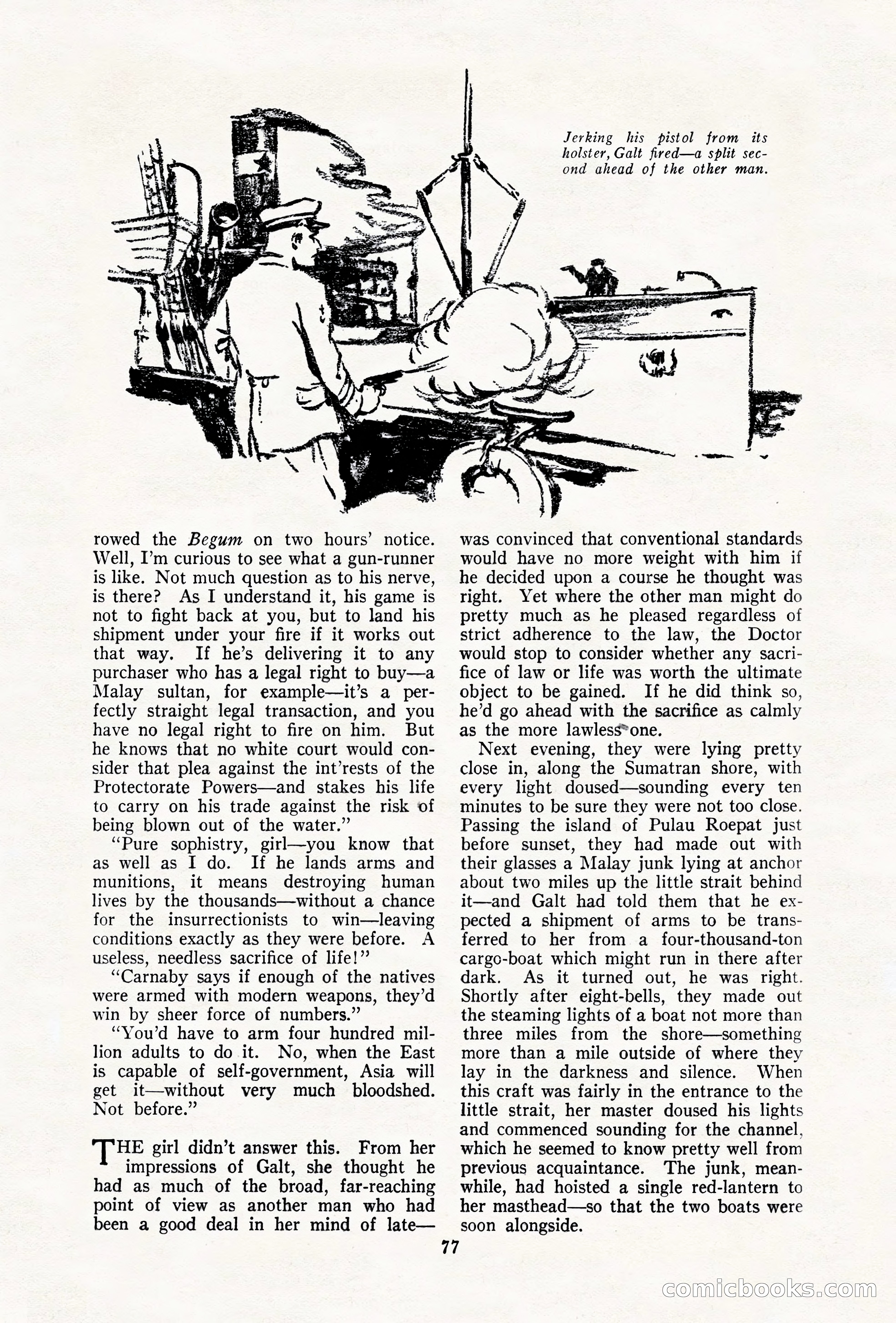 The Illustrated Blue Book Magazine, December 1927 — page 79 of 208