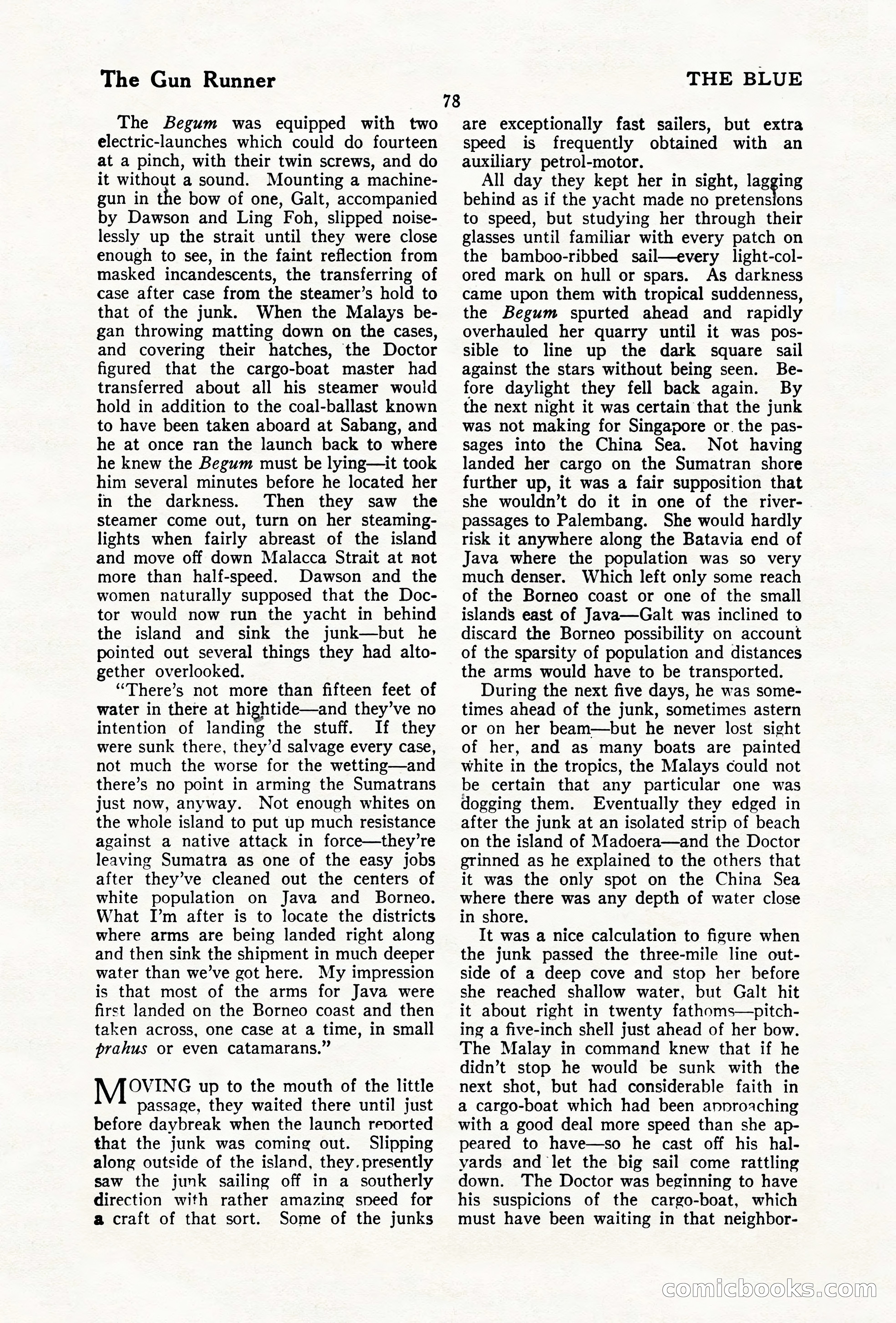 The Illustrated Blue Book Magazine, December 1927 — page 80 of 208
