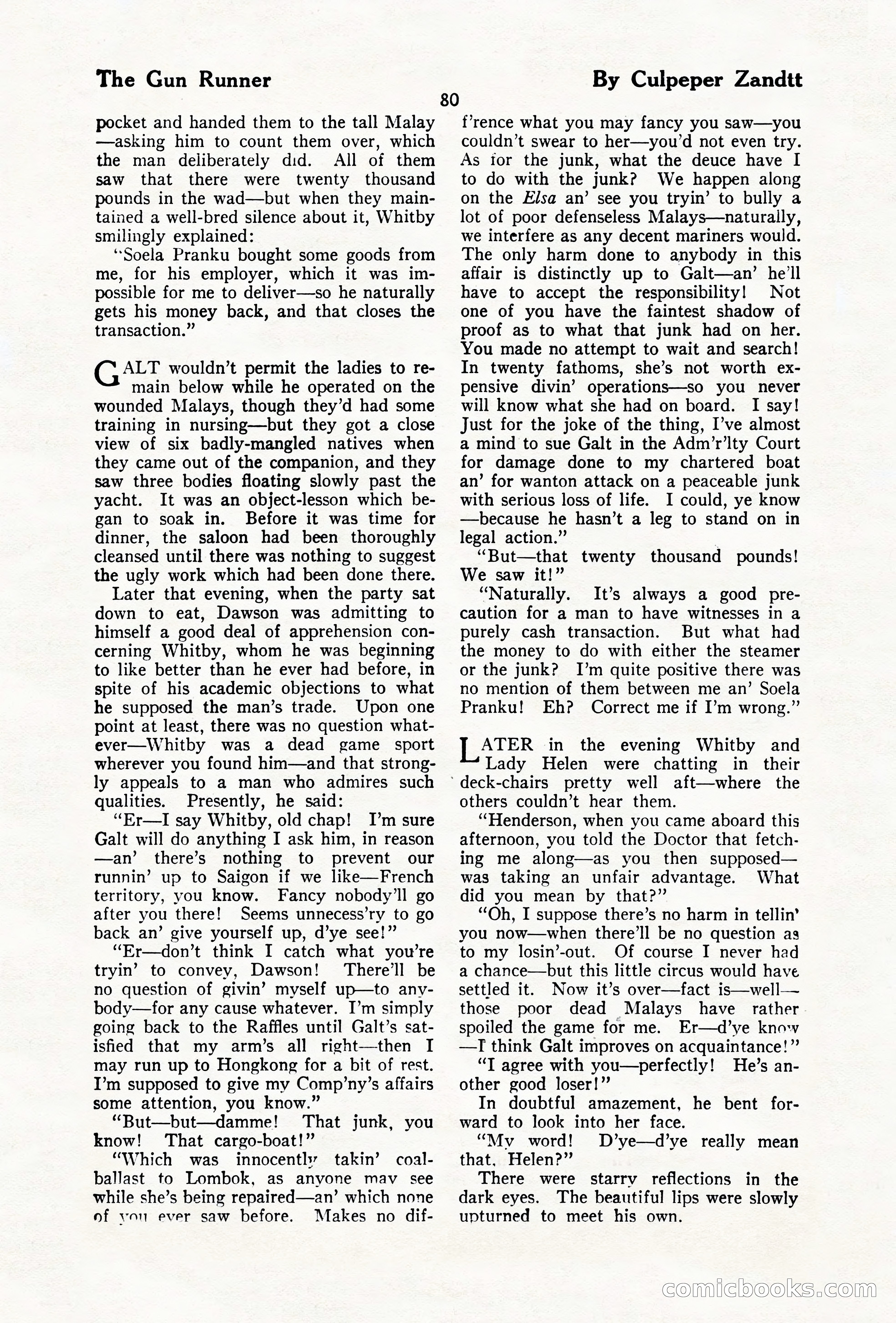 The Illustrated Blue Book Magazine, December 1927 — page 82 of 208