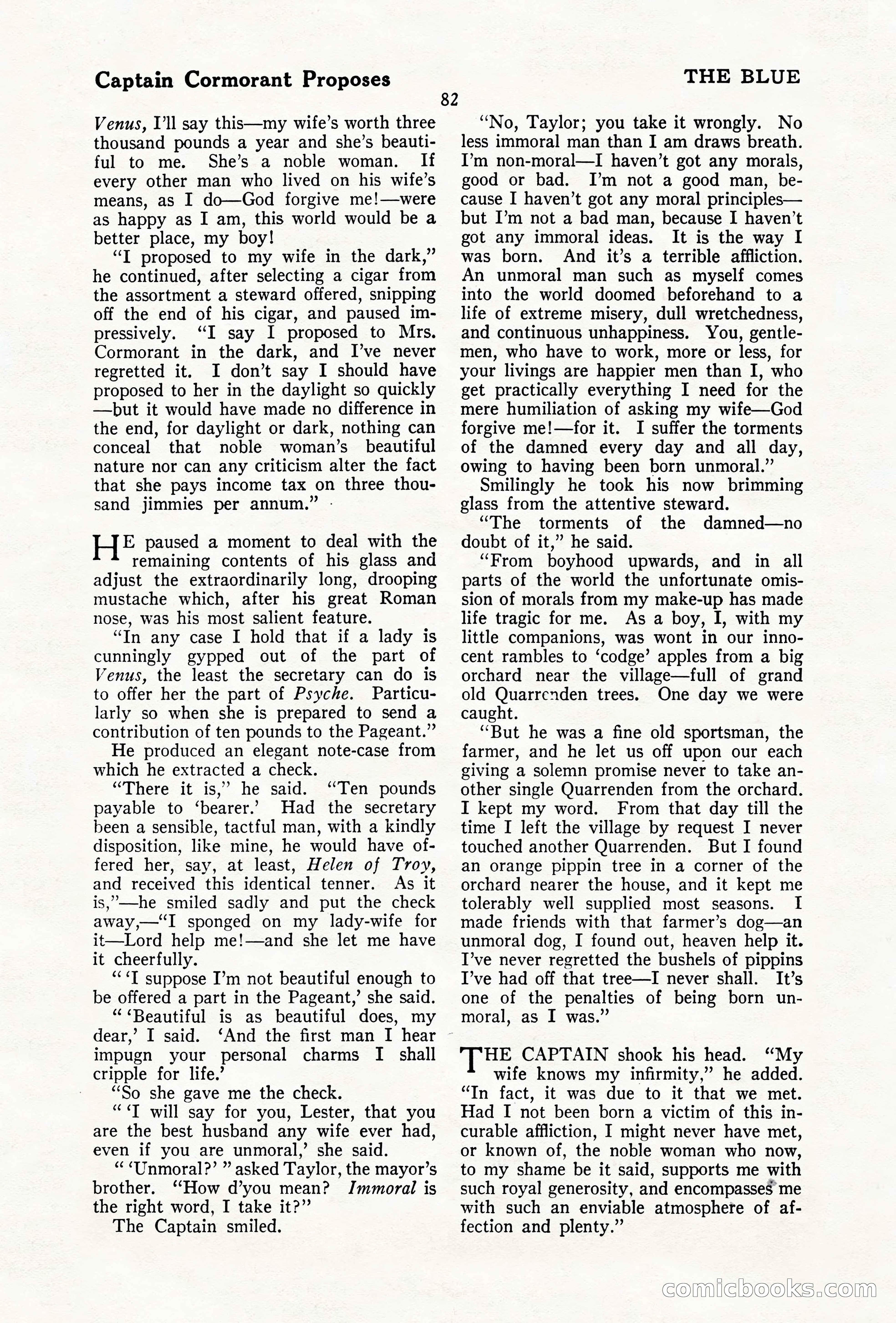 The Illustrated Blue Book Magazine, December 1927 — page 84 of 208