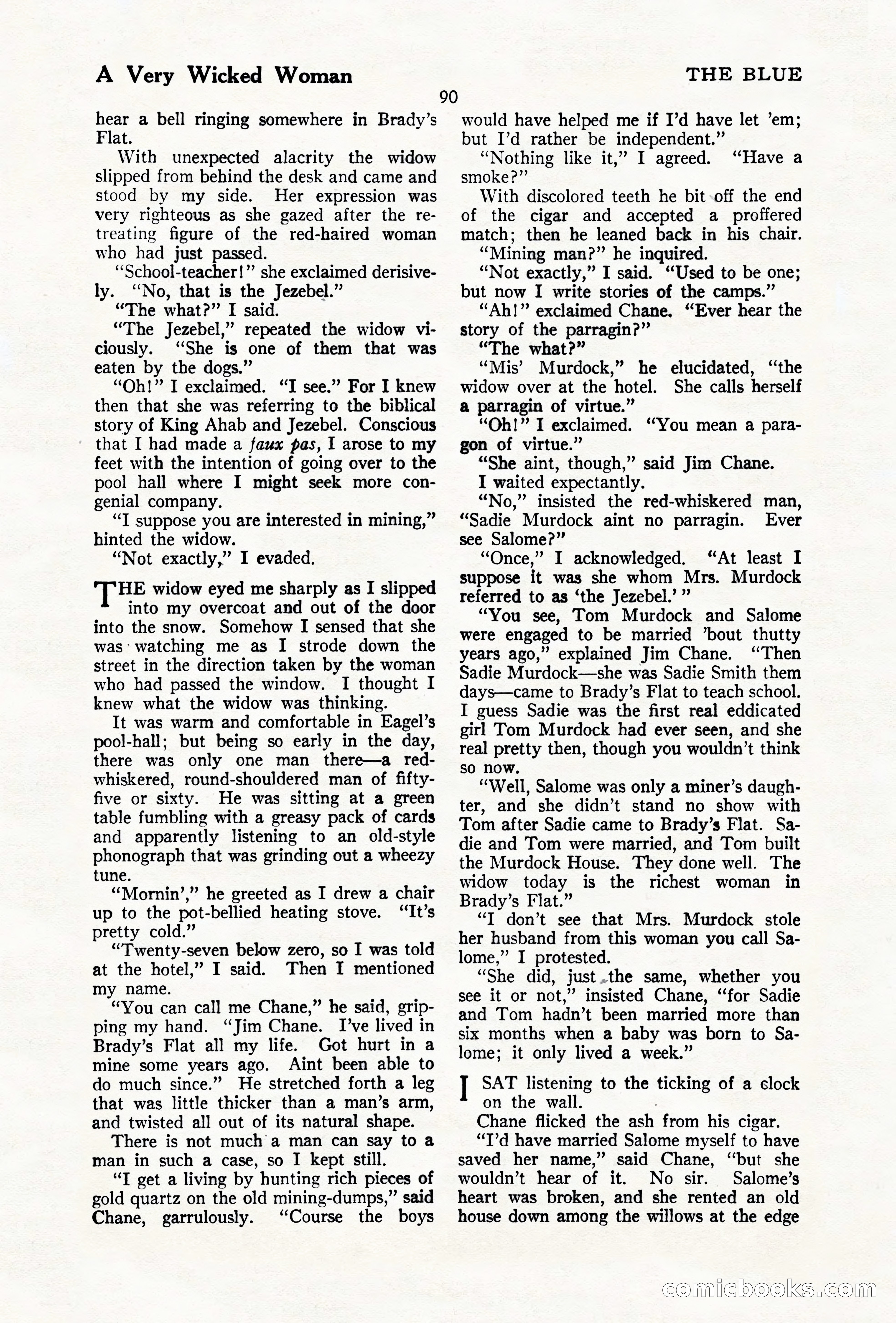 The Illustrated Blue Book Magazine, December 1927 — page 92 of 208