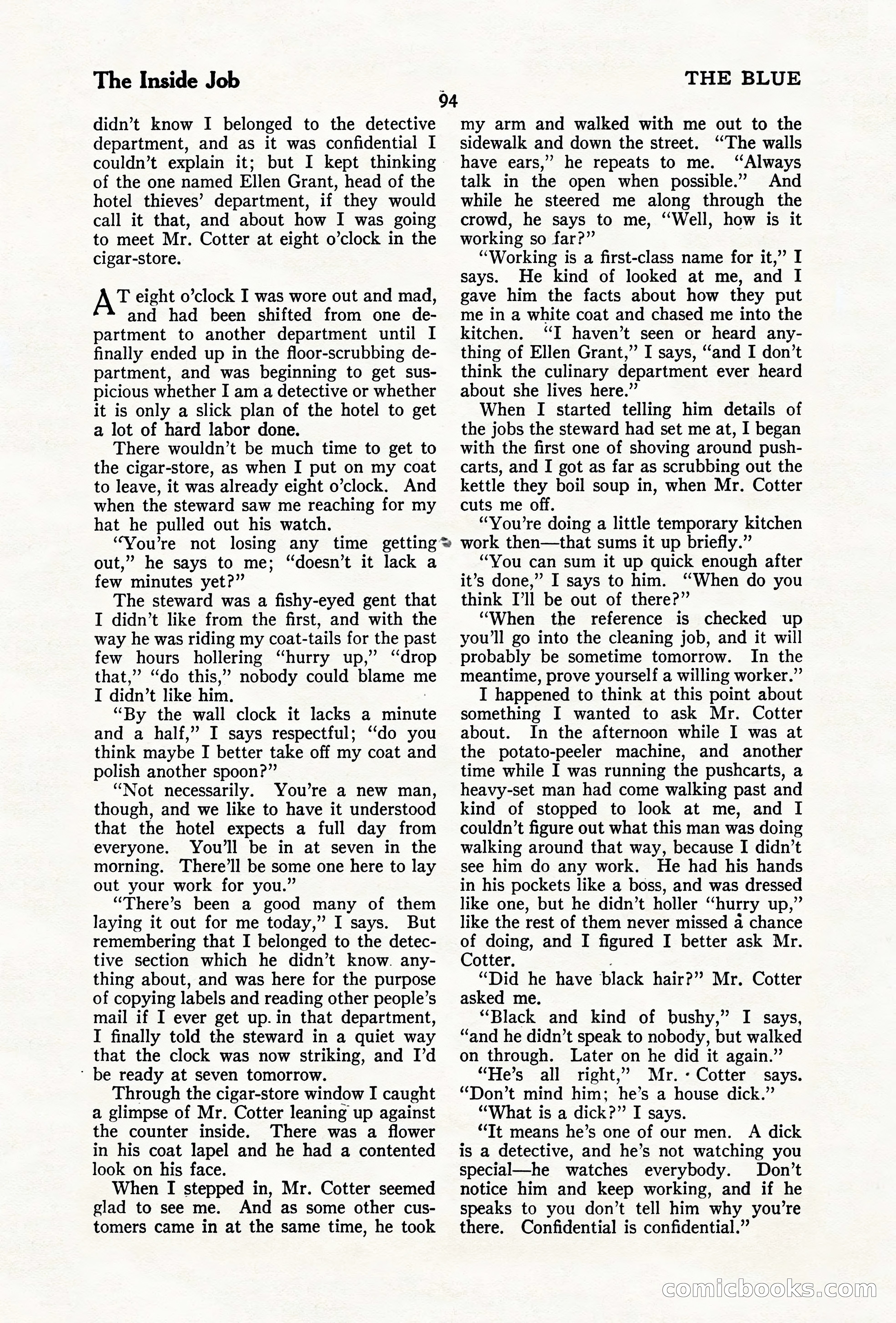 The Illustrated Blue Book Magazine, December 1927 — page 96 of 208
