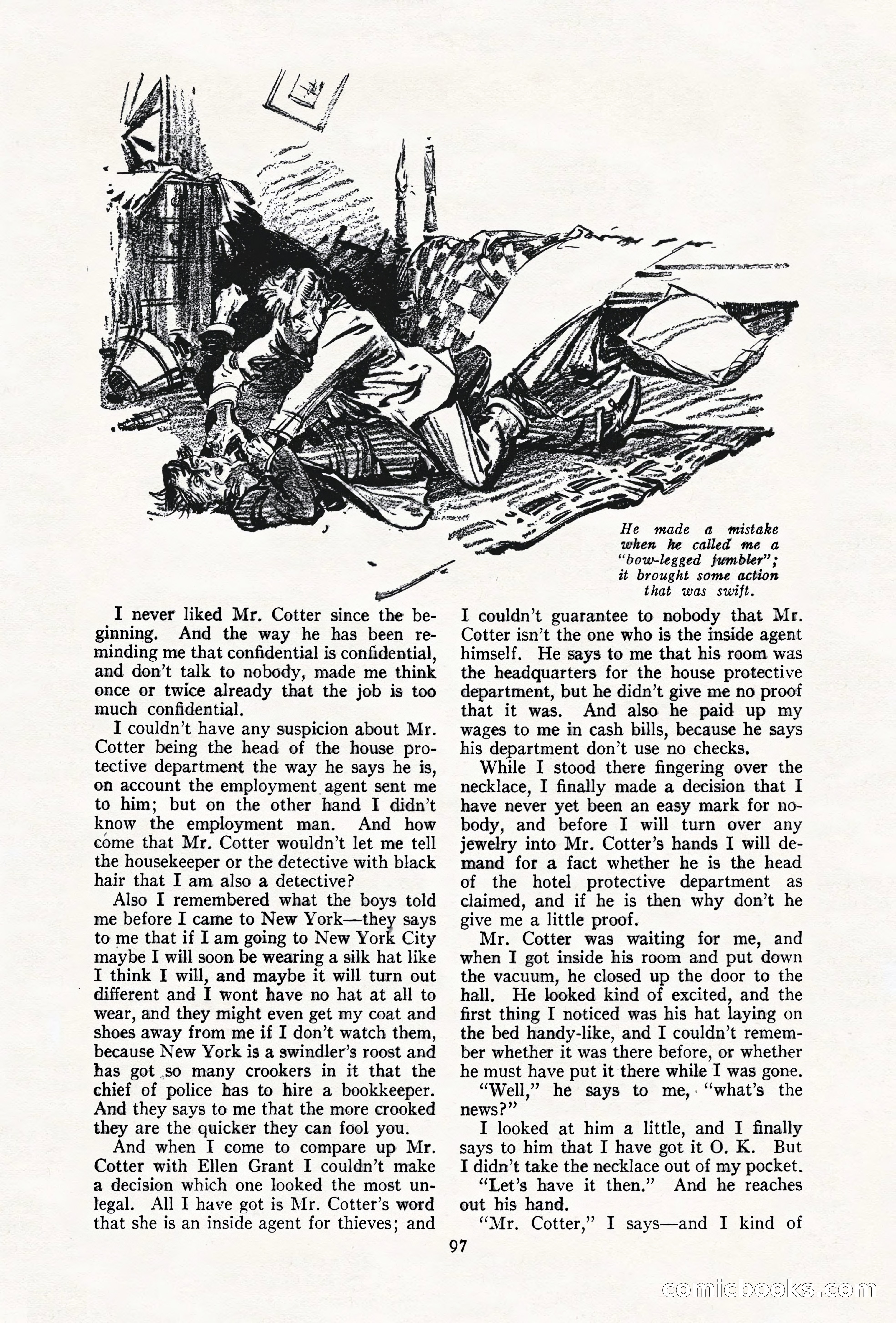The Illustrated Blue Book Magazine, December 1927 — page 99 of 208