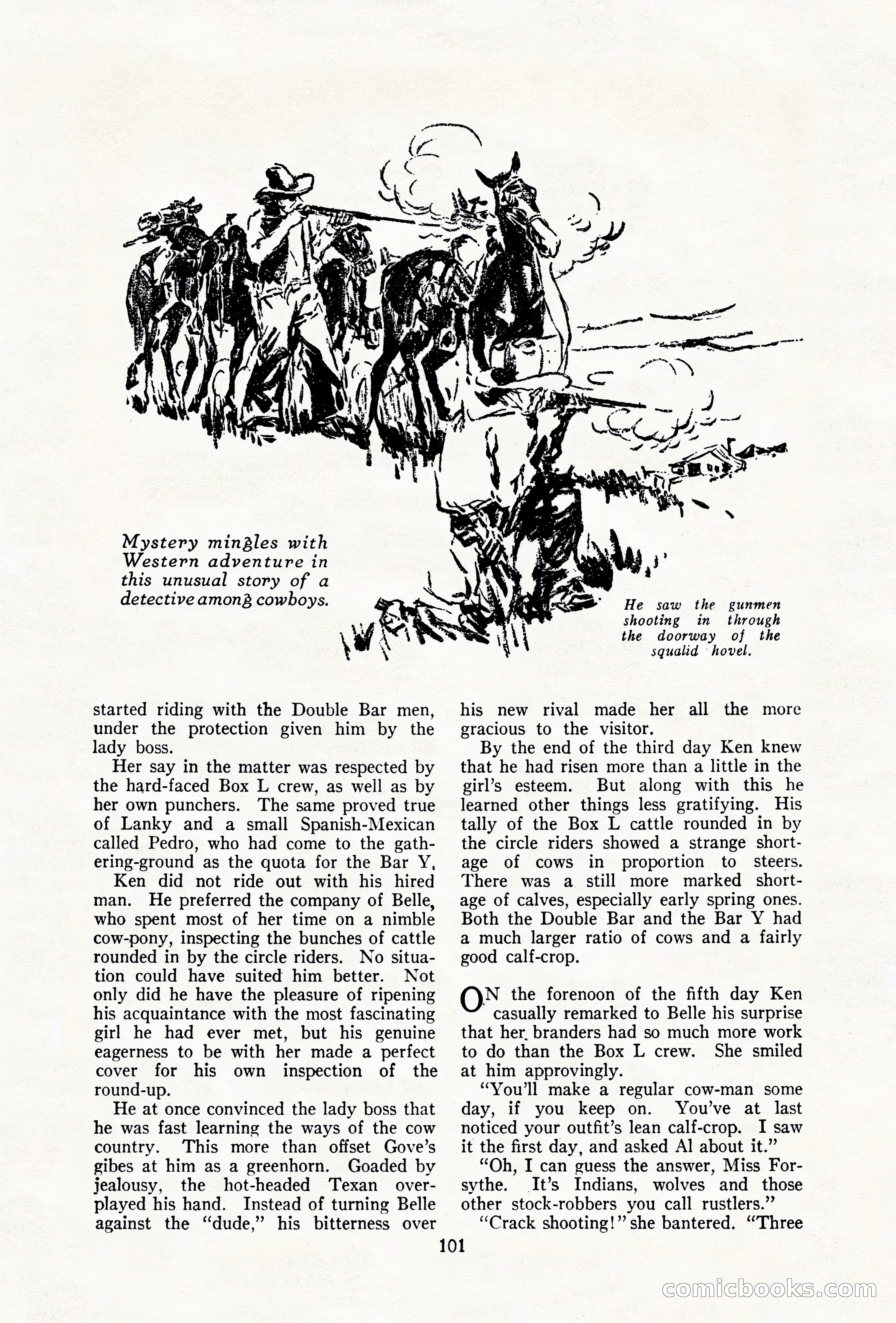 The Illustrated Blue Book Magazine, December 1927 — page 103 of 208