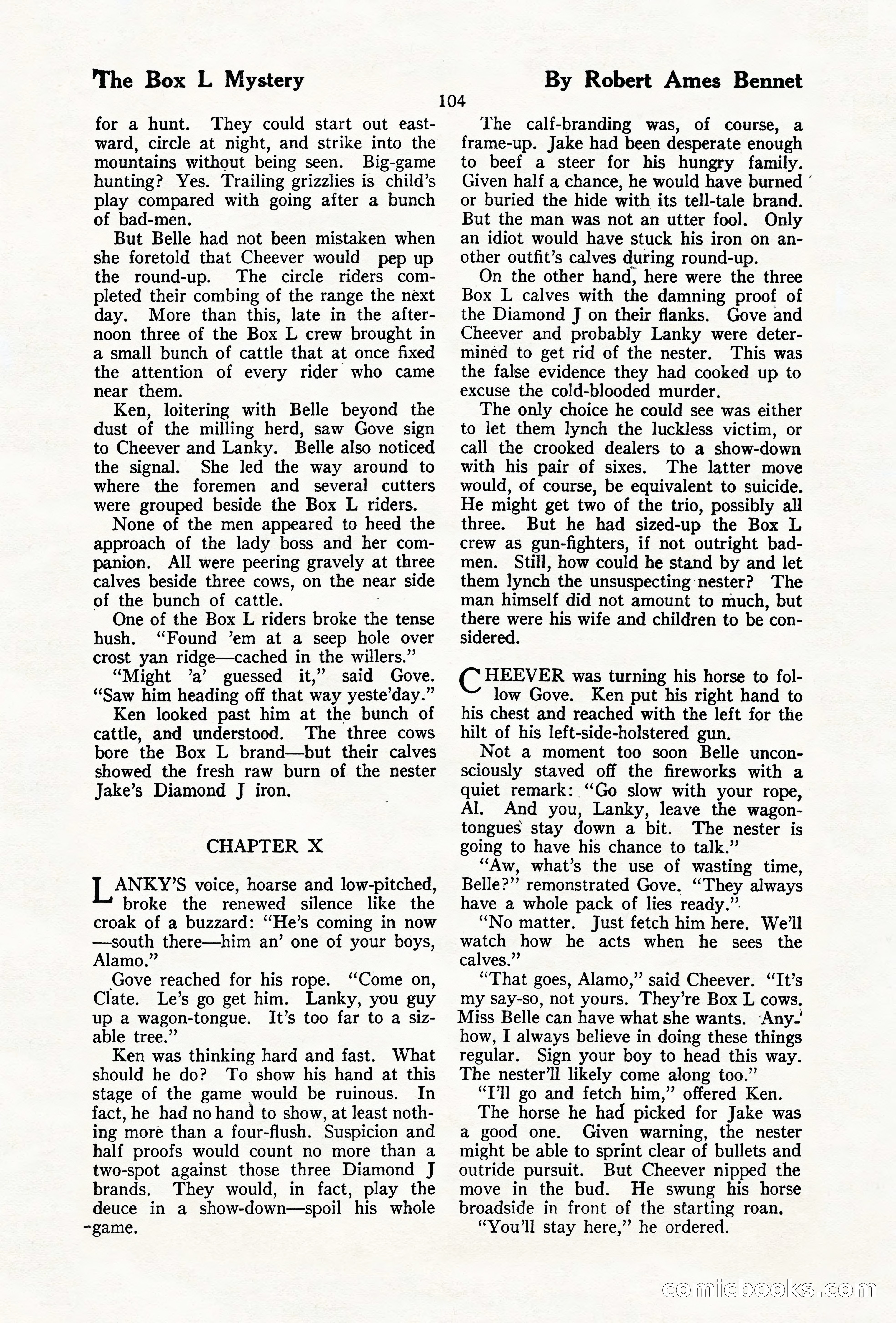 The Illustrated Blue Book Magazine, December 1927 — page 106 of 208