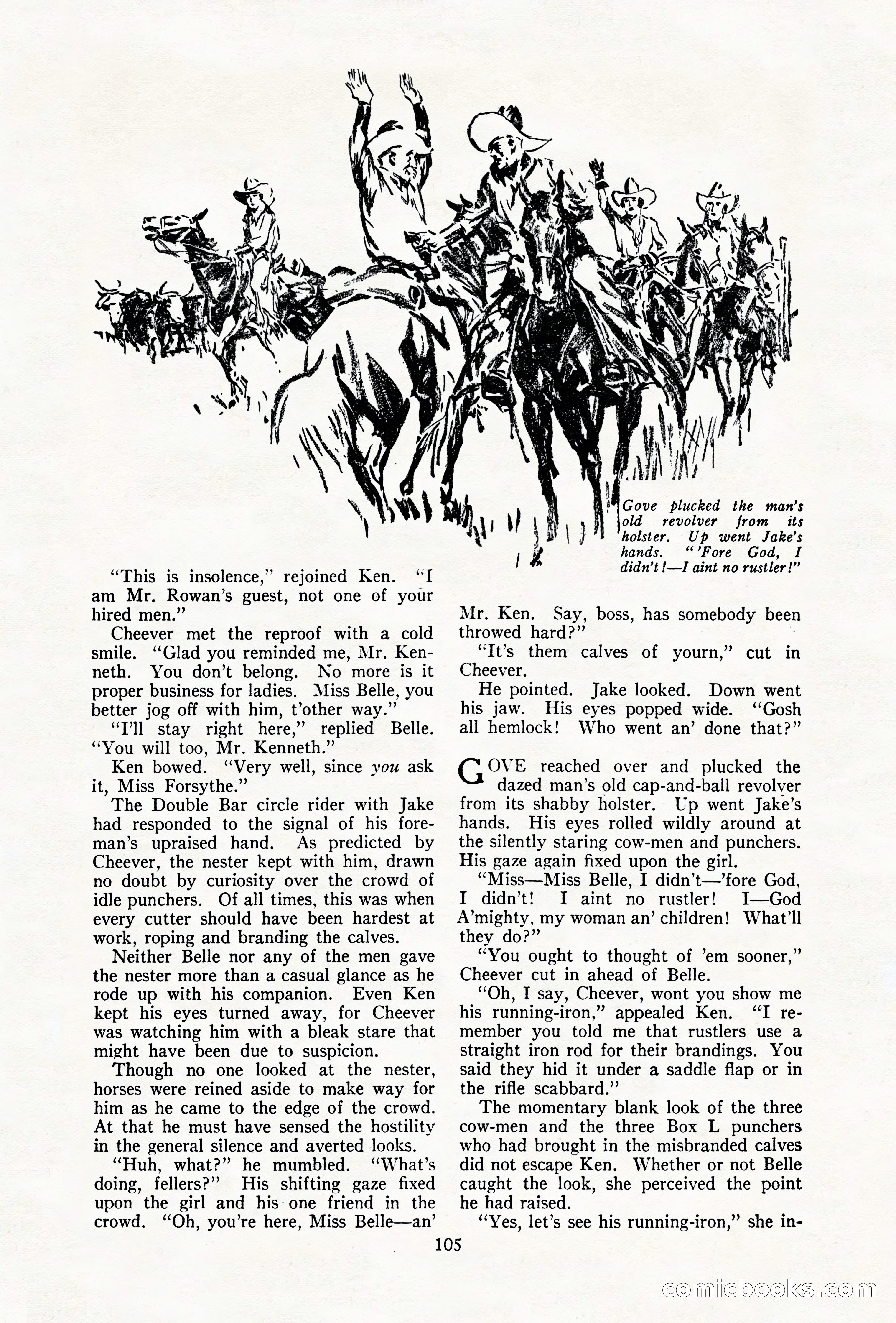 The Illustrated Blue Book Magazine, December 1927 — page 107 of 208