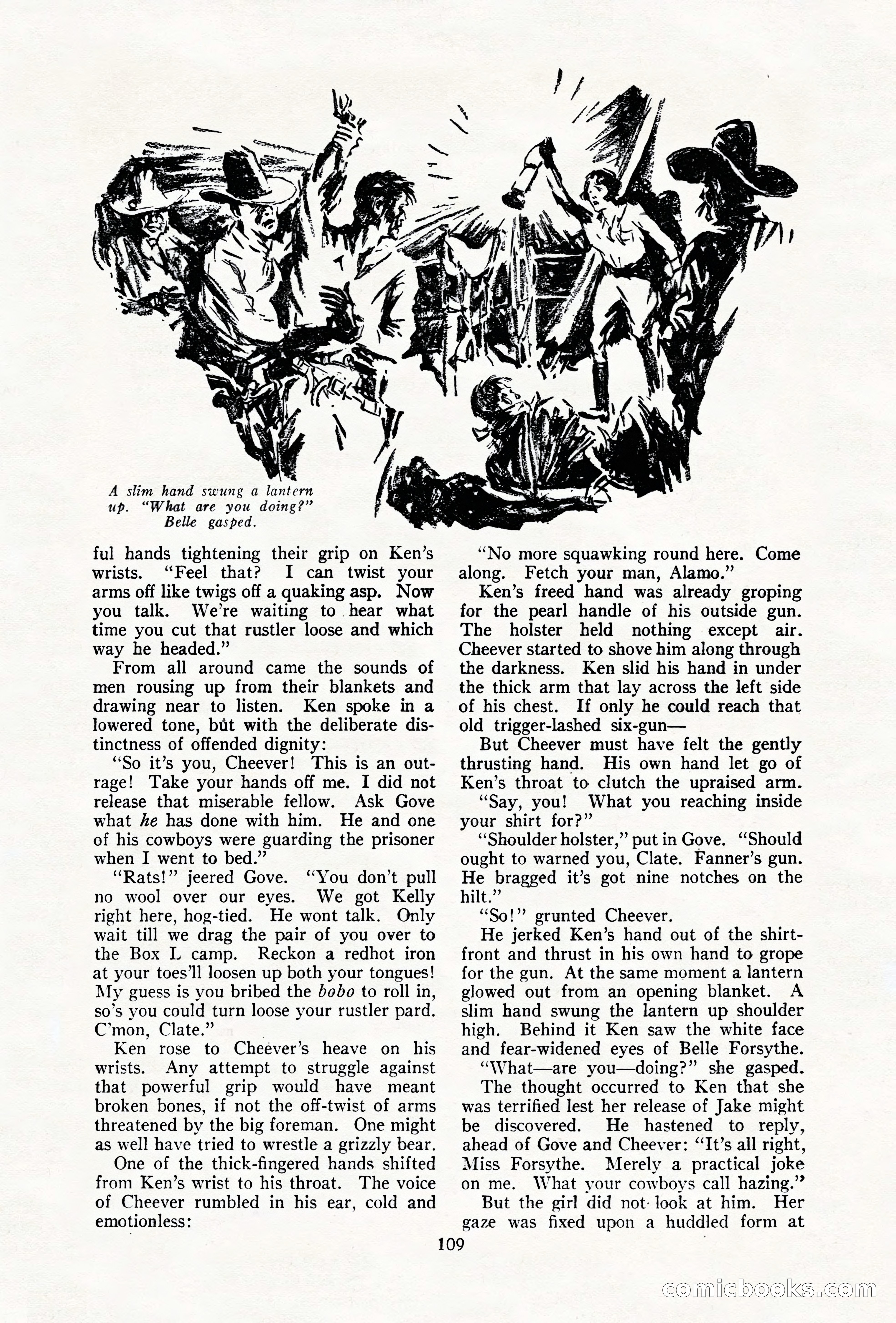 The Illustrated Blue Book Magazine, December 1927 — page 111 of 208