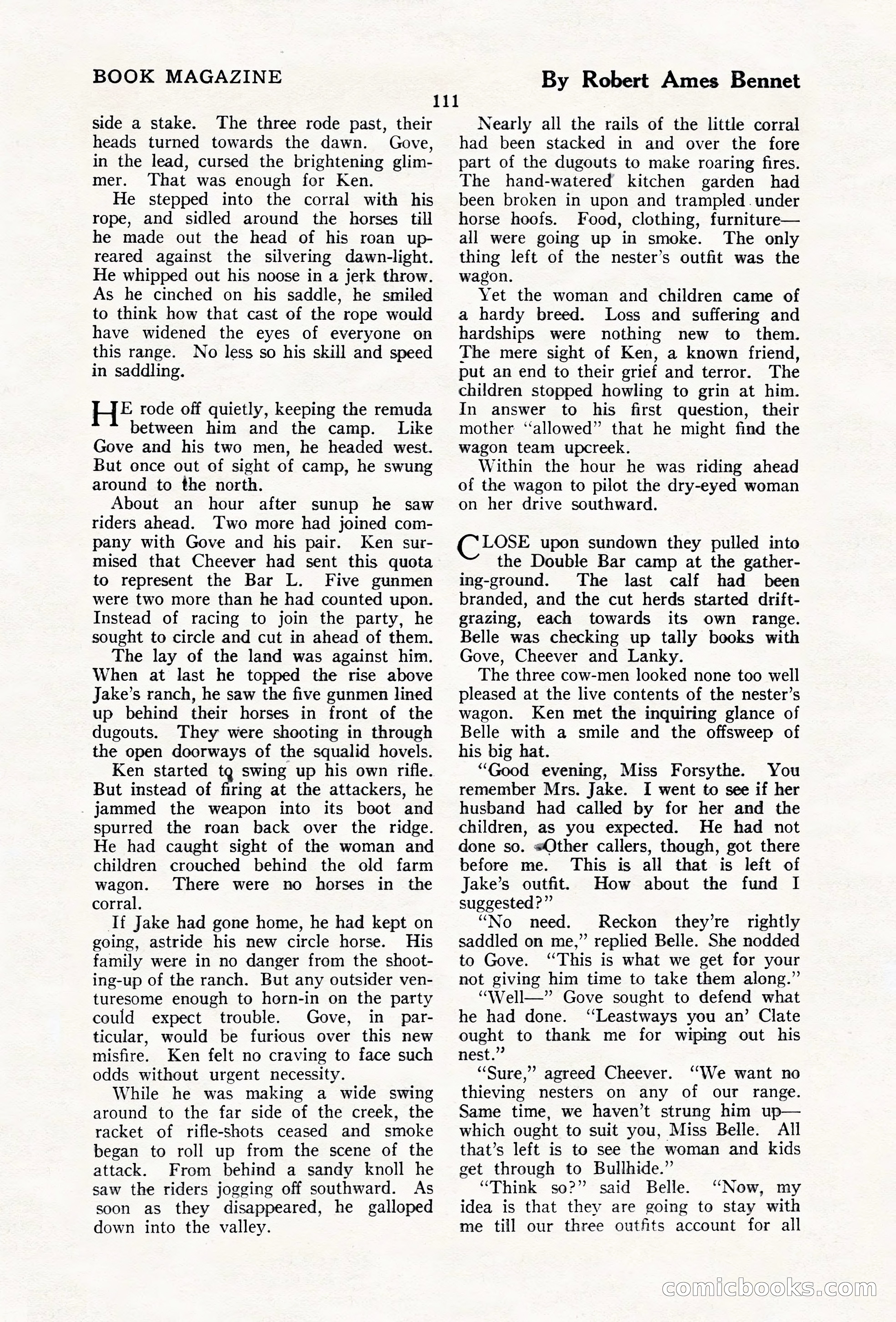 The Illustrated Blue Book Magazine, December 1927 — page 113 of 208