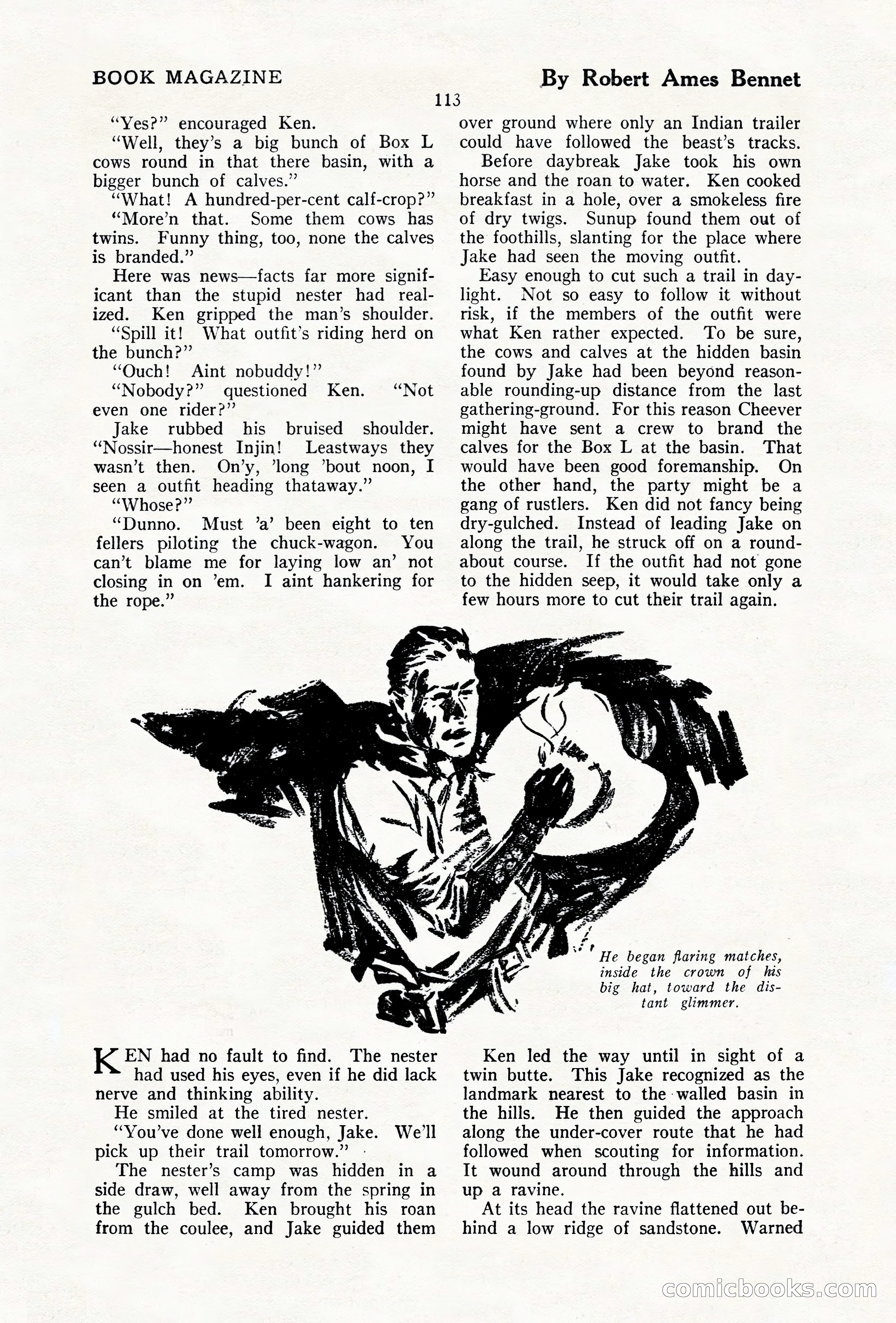 The Illustrated Blue Book Magazine, December 1927 — page 115 of 208