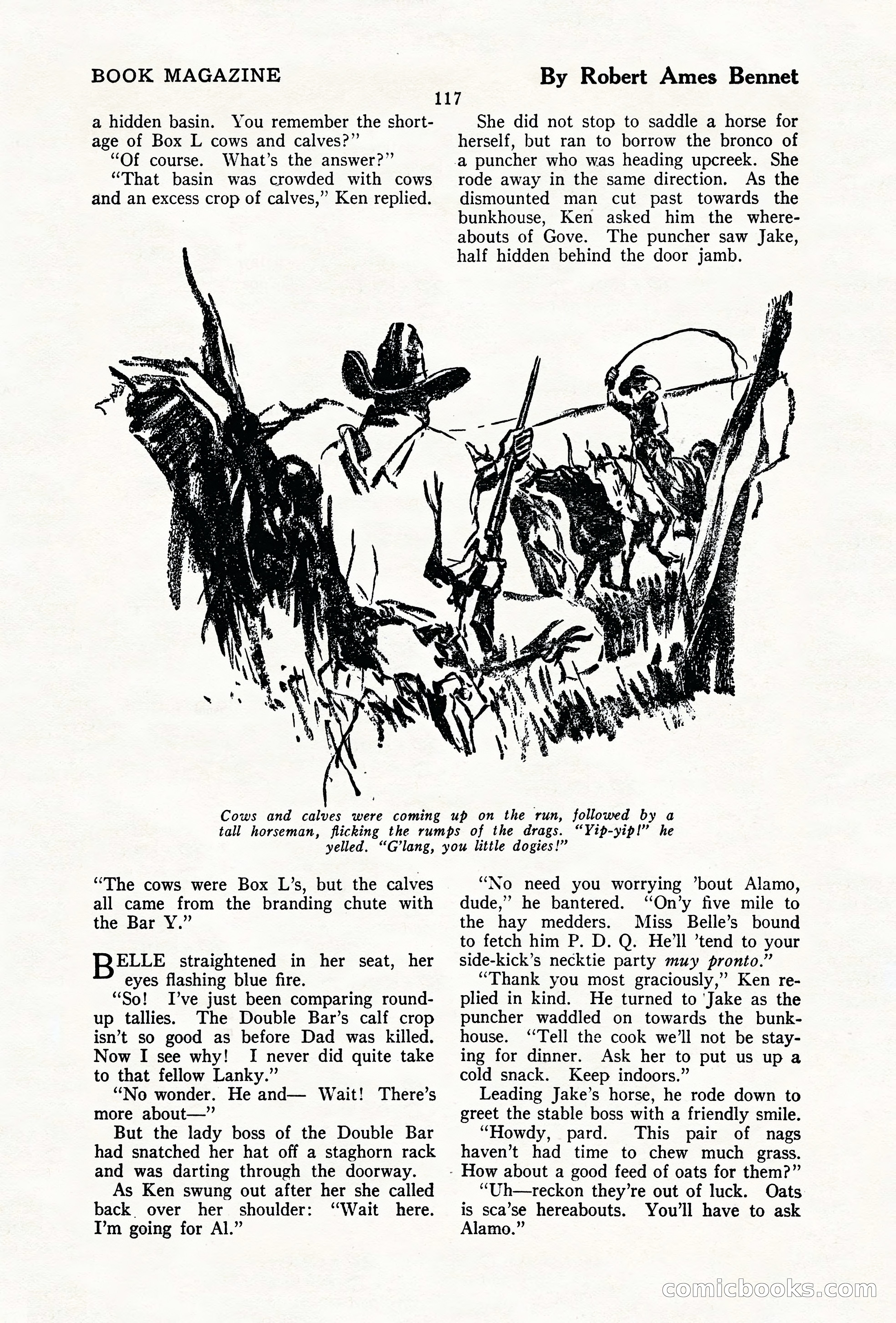 The Illustrated Blue Book Magazine, December 1927 — page 119 of 208