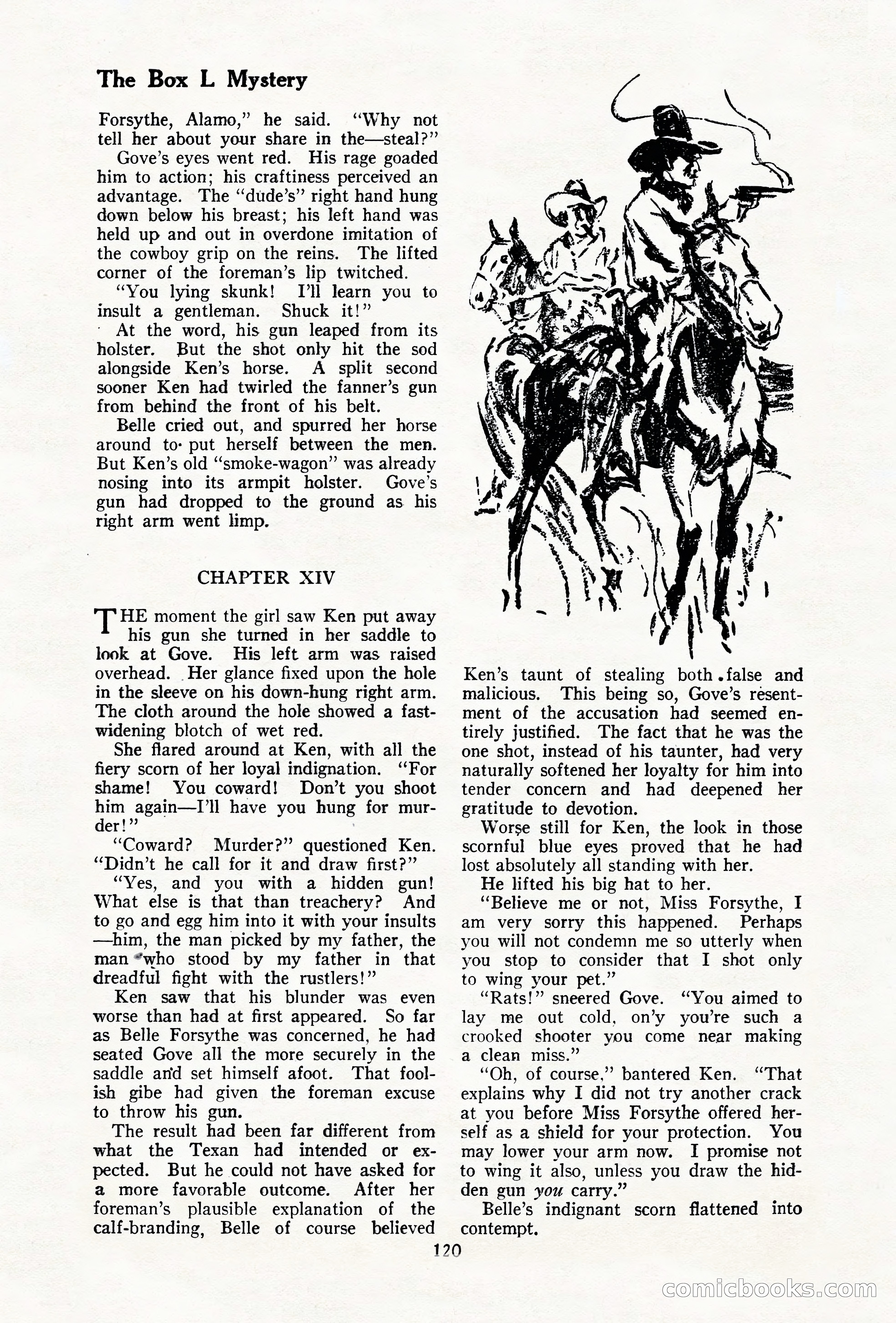 The Illustrated Blue Book Magazine, December 1927 — page 122 of 208