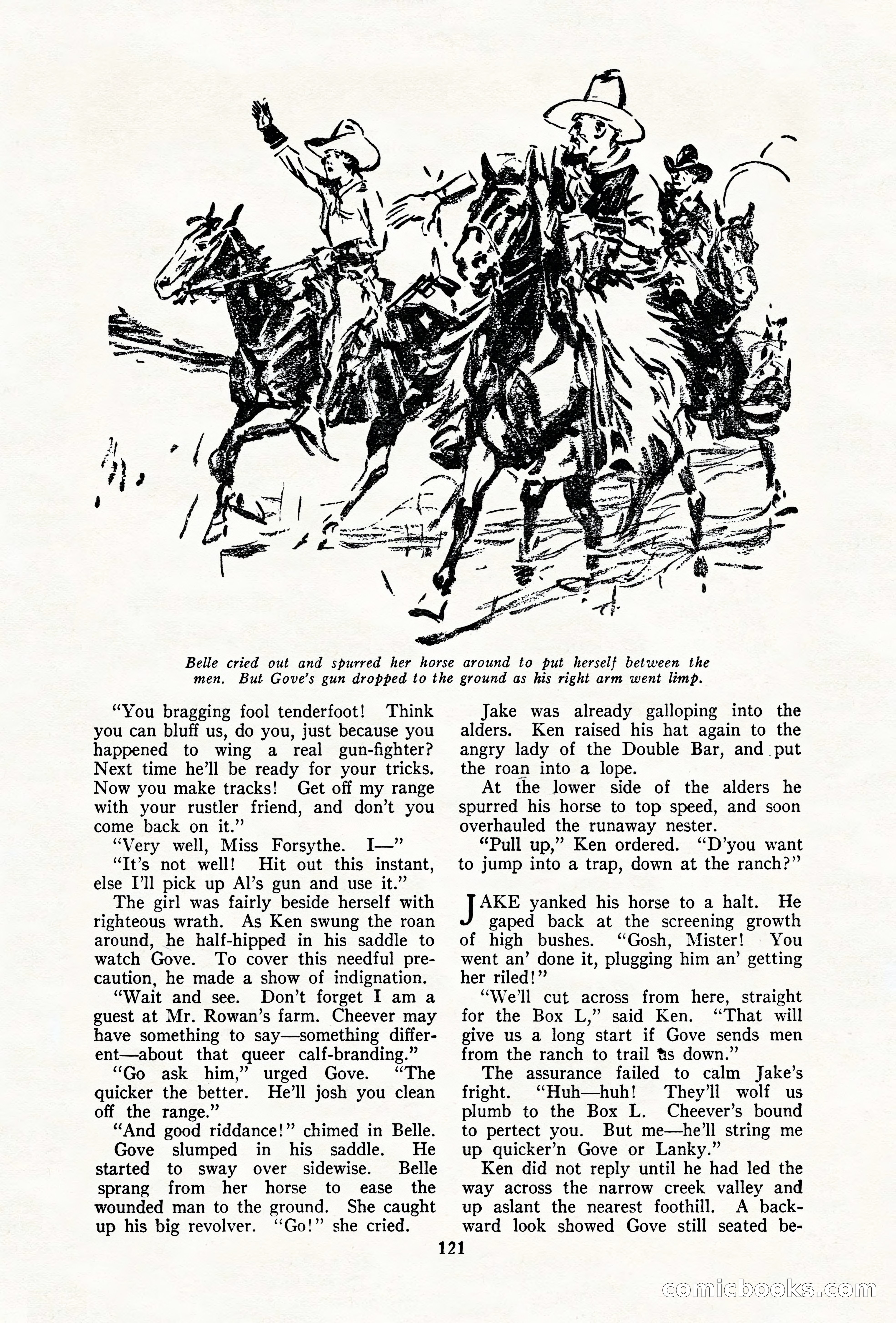 The Illustrated Blue Book Magazine, December 1927 — page 123 of 208