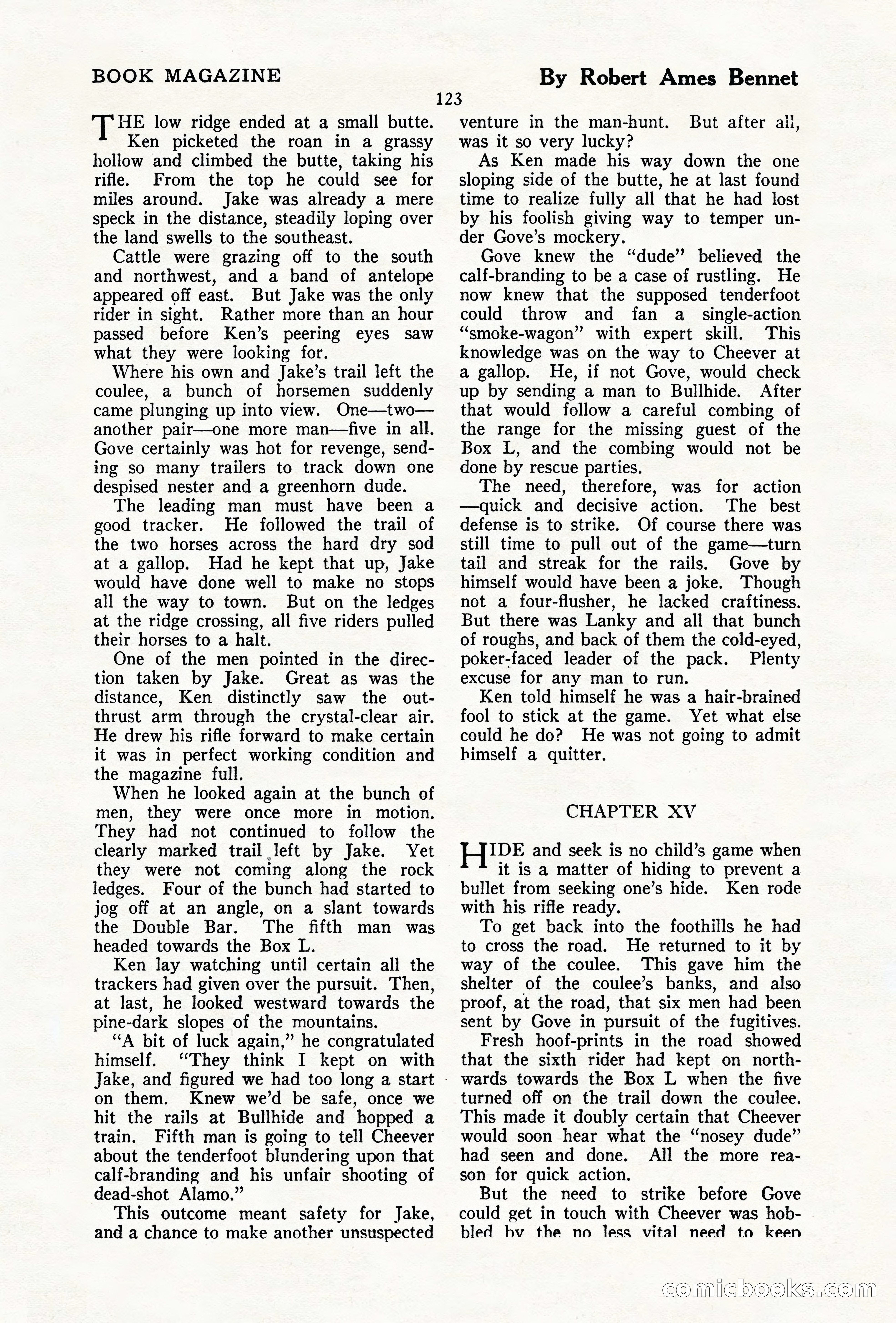 The Illustrated Blue Book Magazine, December 1927 — page 125 of 208