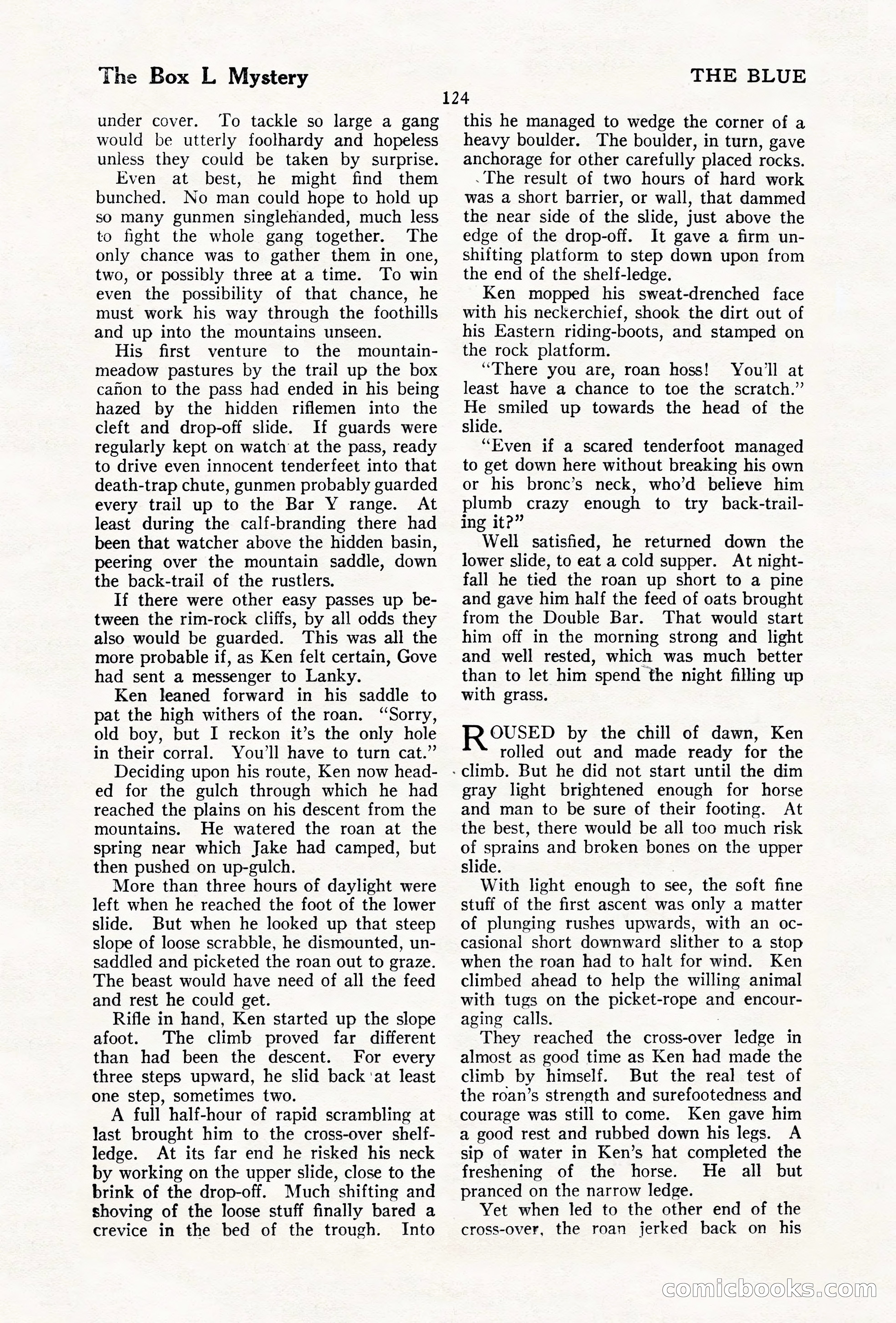 The Illustrated Blue Book Magazine, December 1927 — page 126 of 208