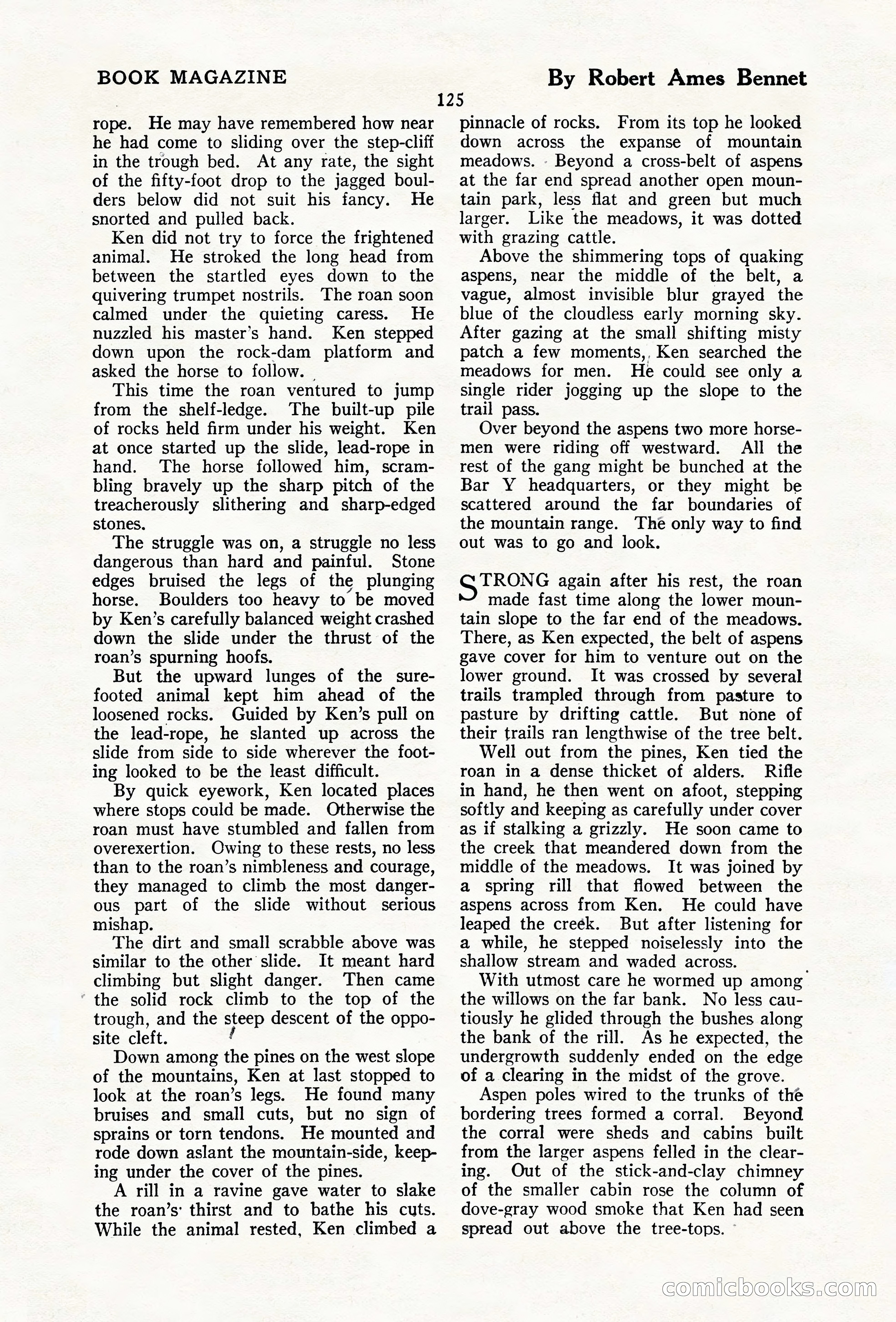 The Illustrated Blue Book Magazine, December 1927 — page 127 of 208