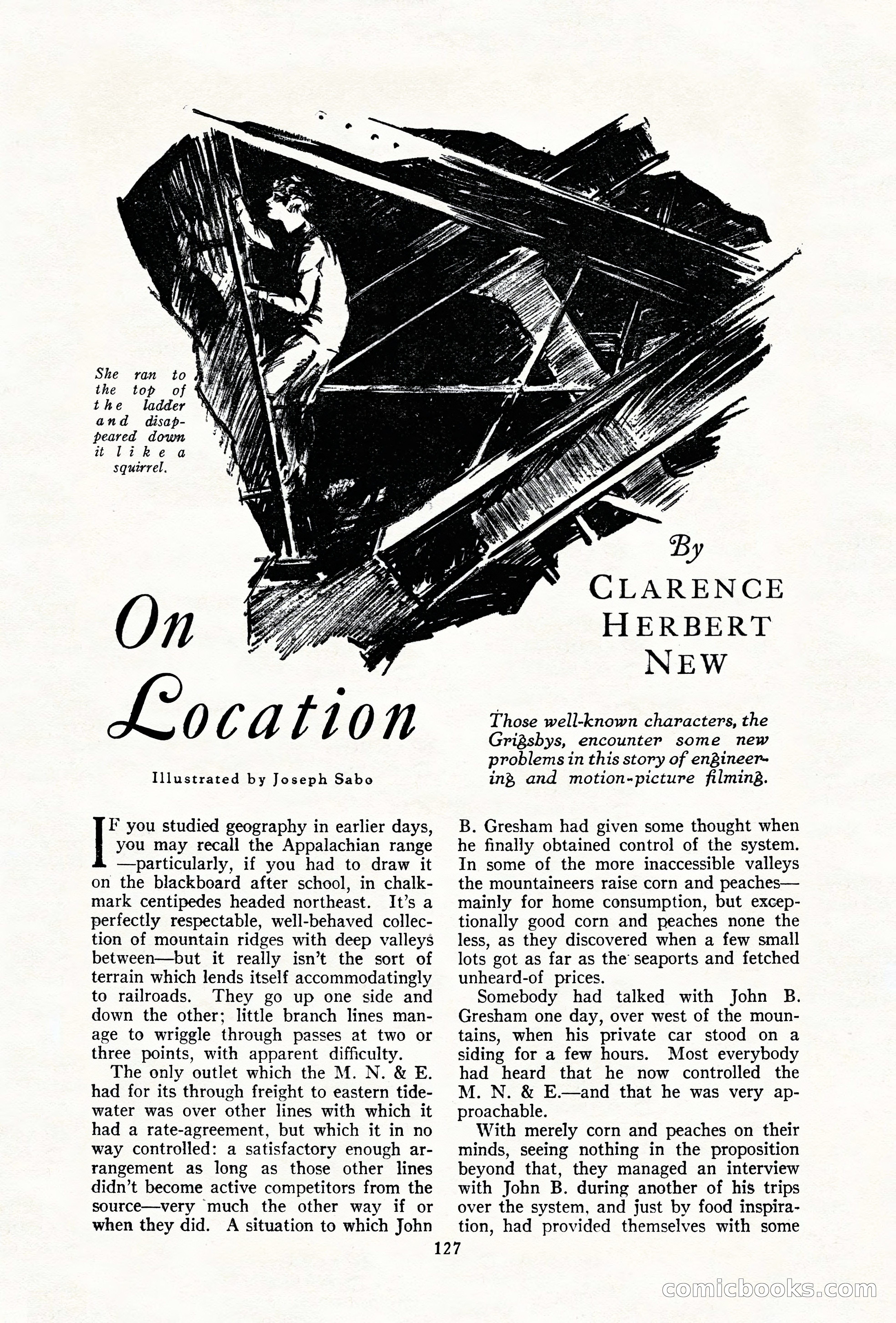 The Illustrated Blue Book Magazine, December 1927 — page 129 of 208