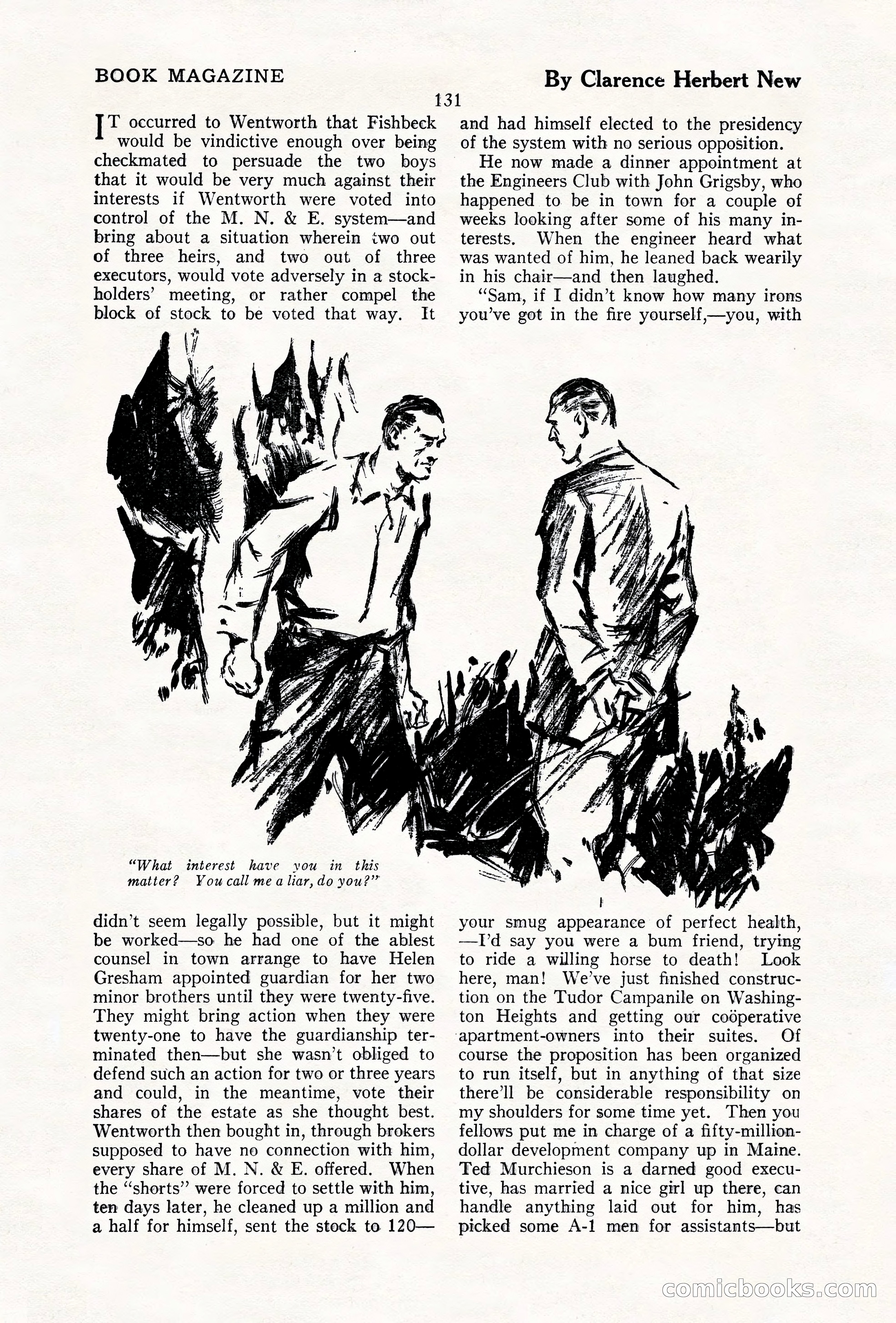 The Illustrated Blue Book Magazine, December 1927 — page 133 of 208