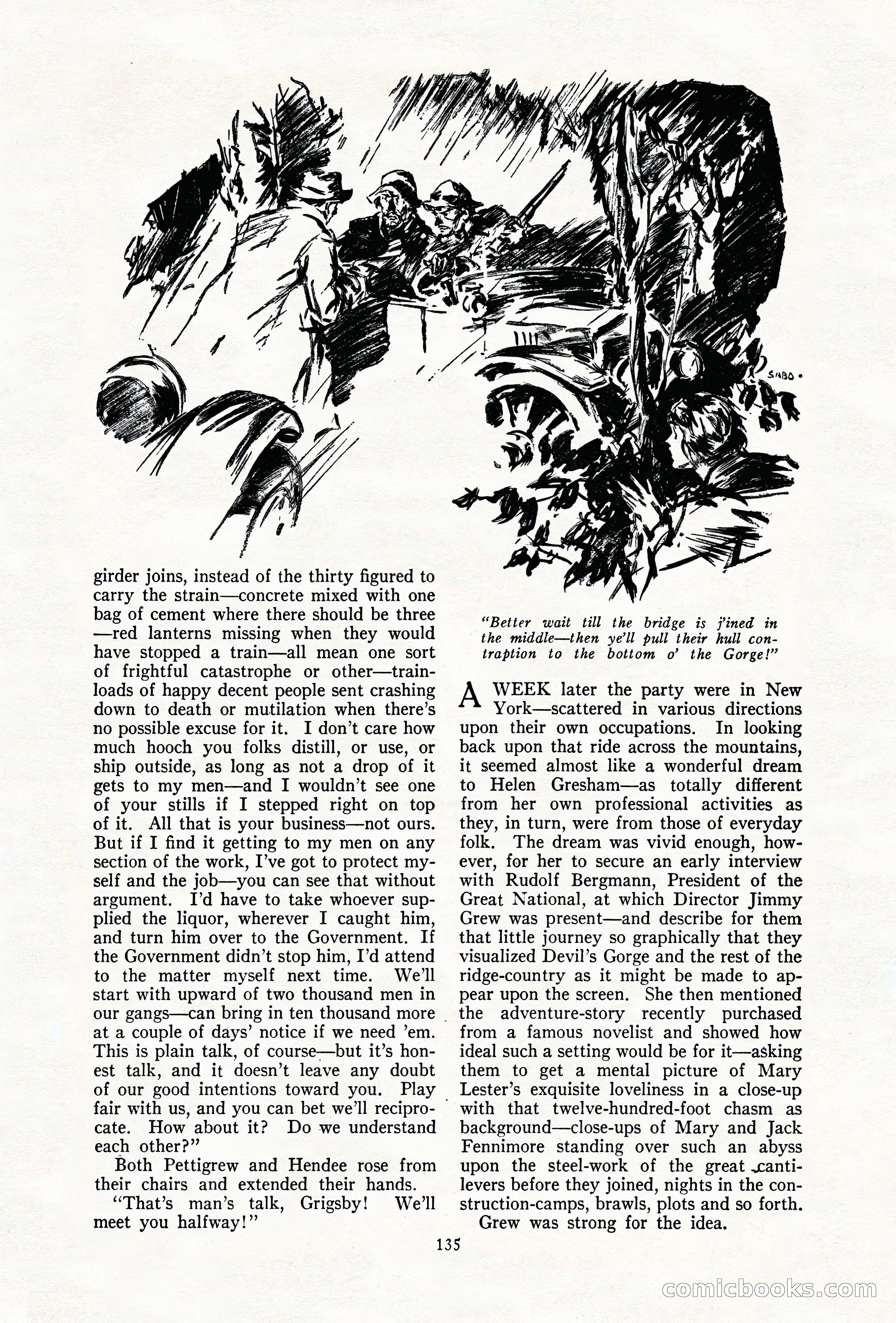 The Illustrated Blue Book Magazine, December 1927 — page 137 of 208