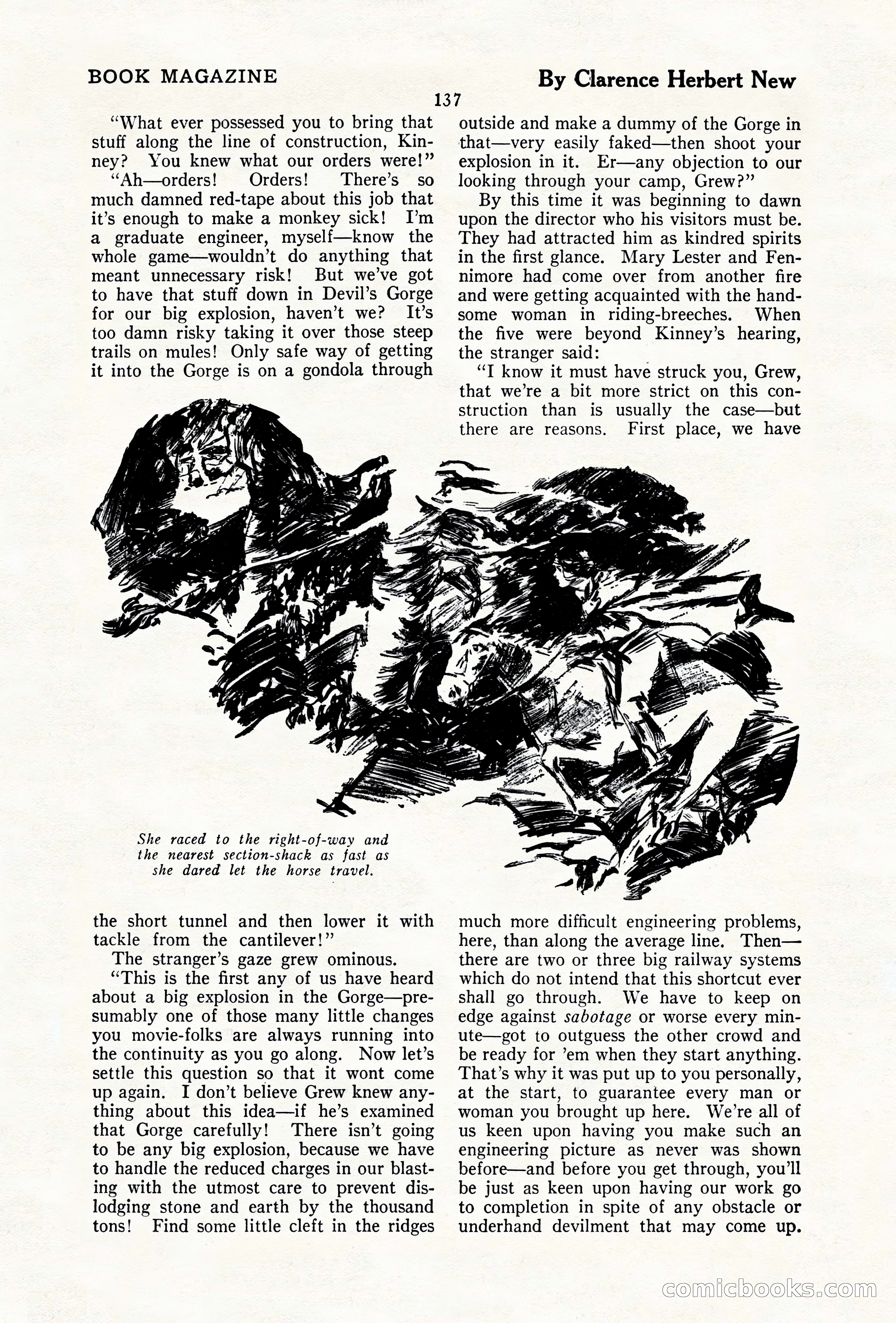 The Illustrated Blue Book Magazine, December 1927 — page 139 of 208